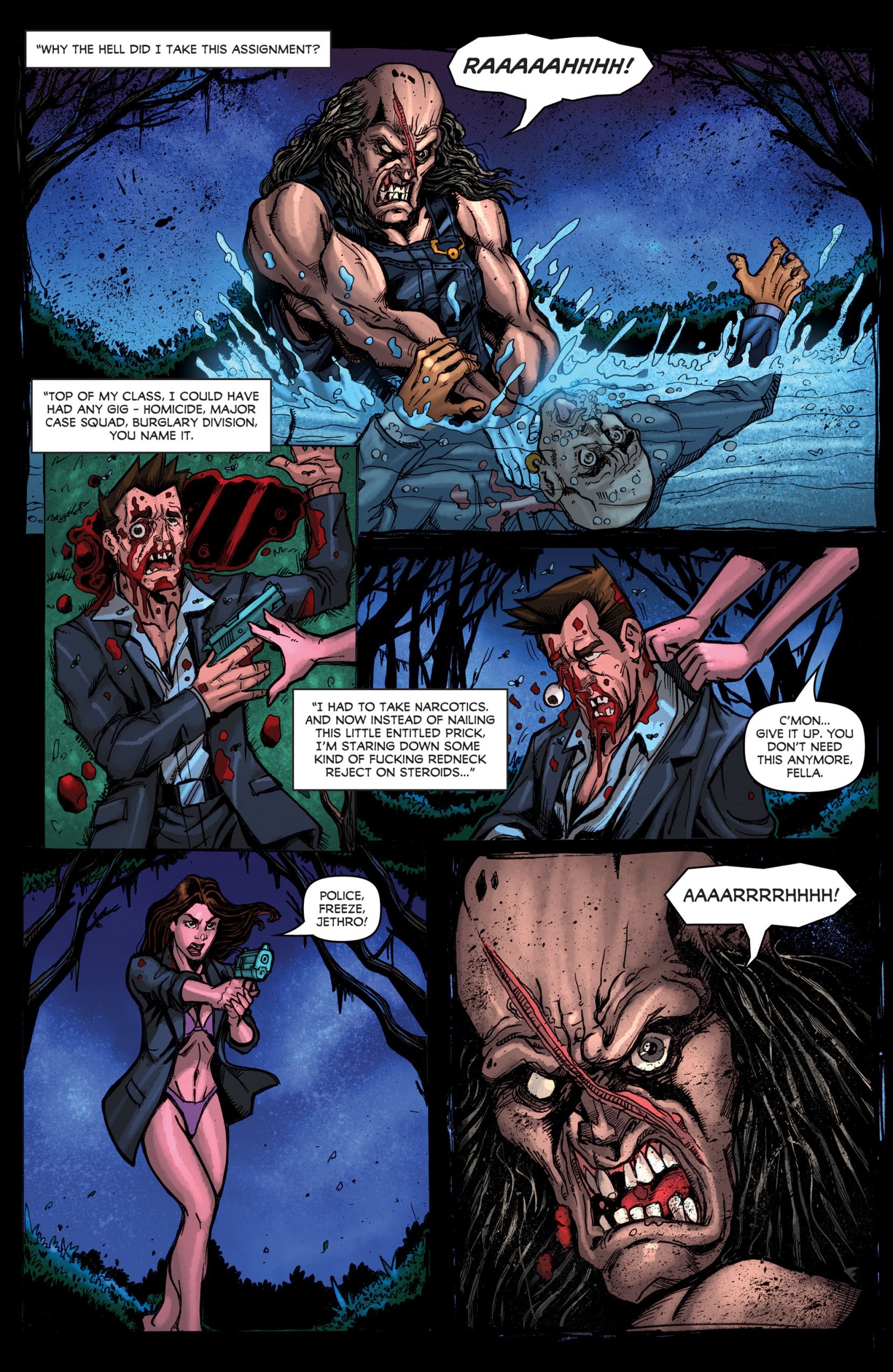 Read online Hatchet: Vengeance comic -  Issue #2 - 4