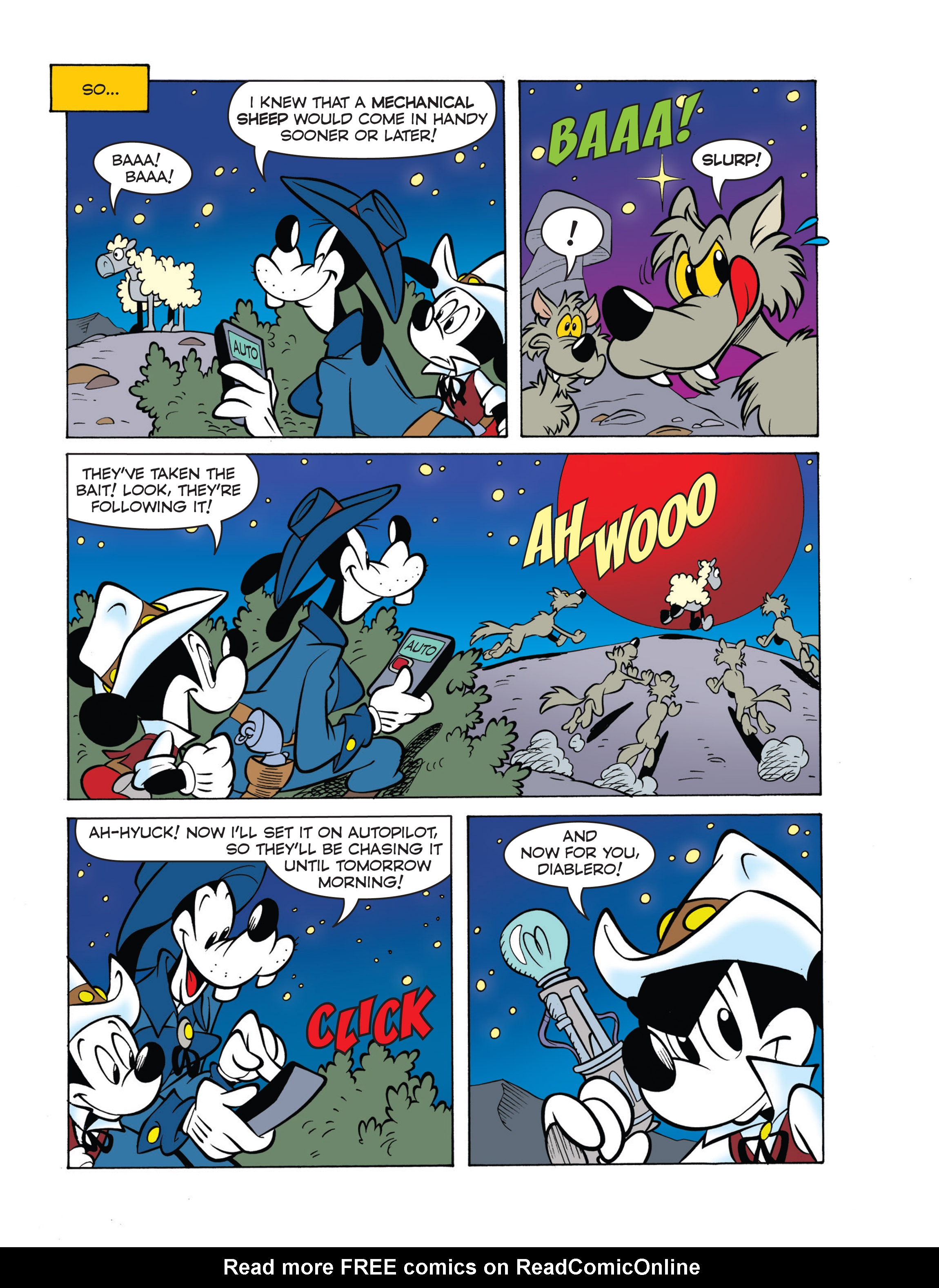 Read online Weird West Mickey: Night of the Diablero comic -  Issue # Full - 9