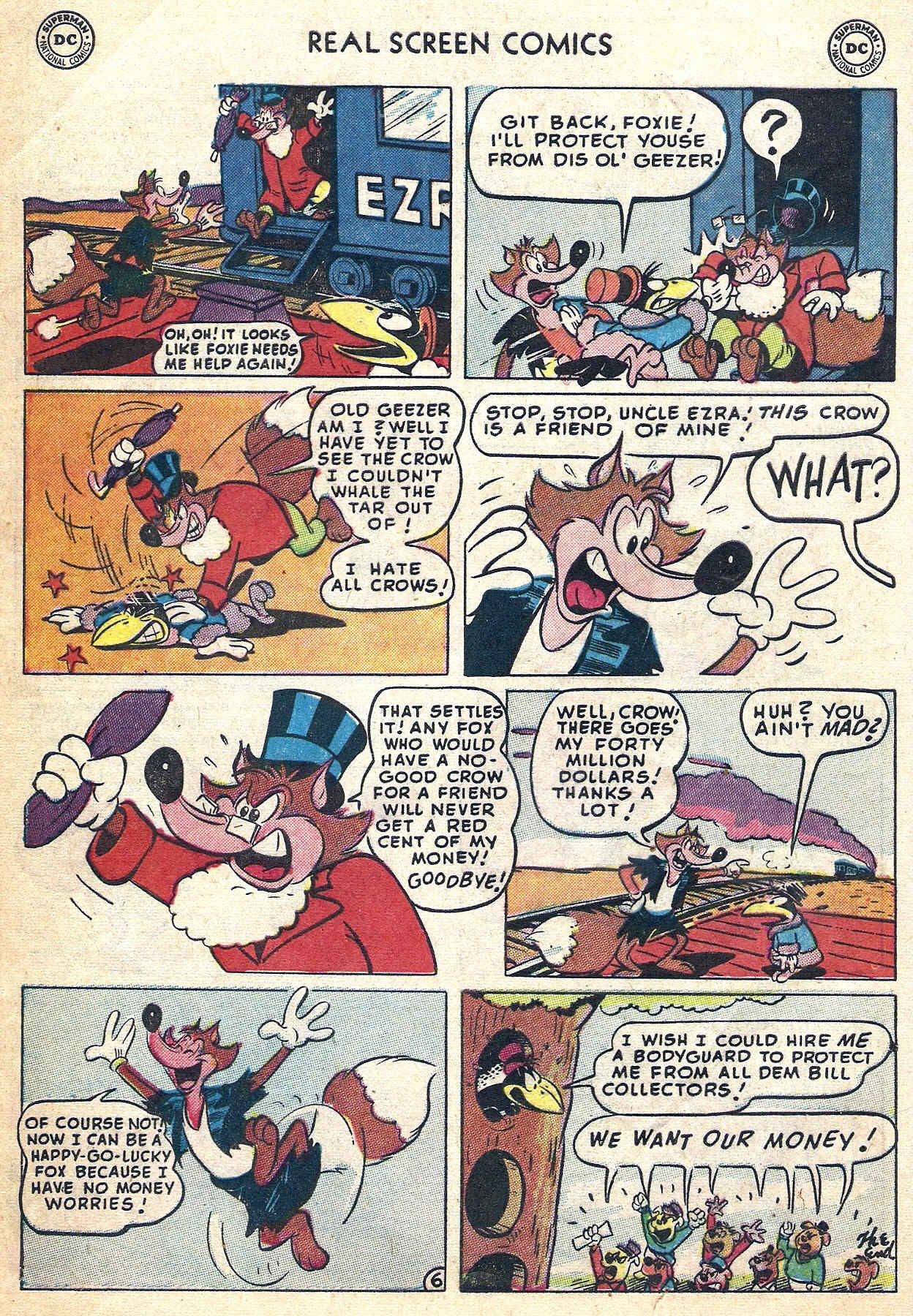 Read online Real Screen Comics comic -  Issue #52 - 8