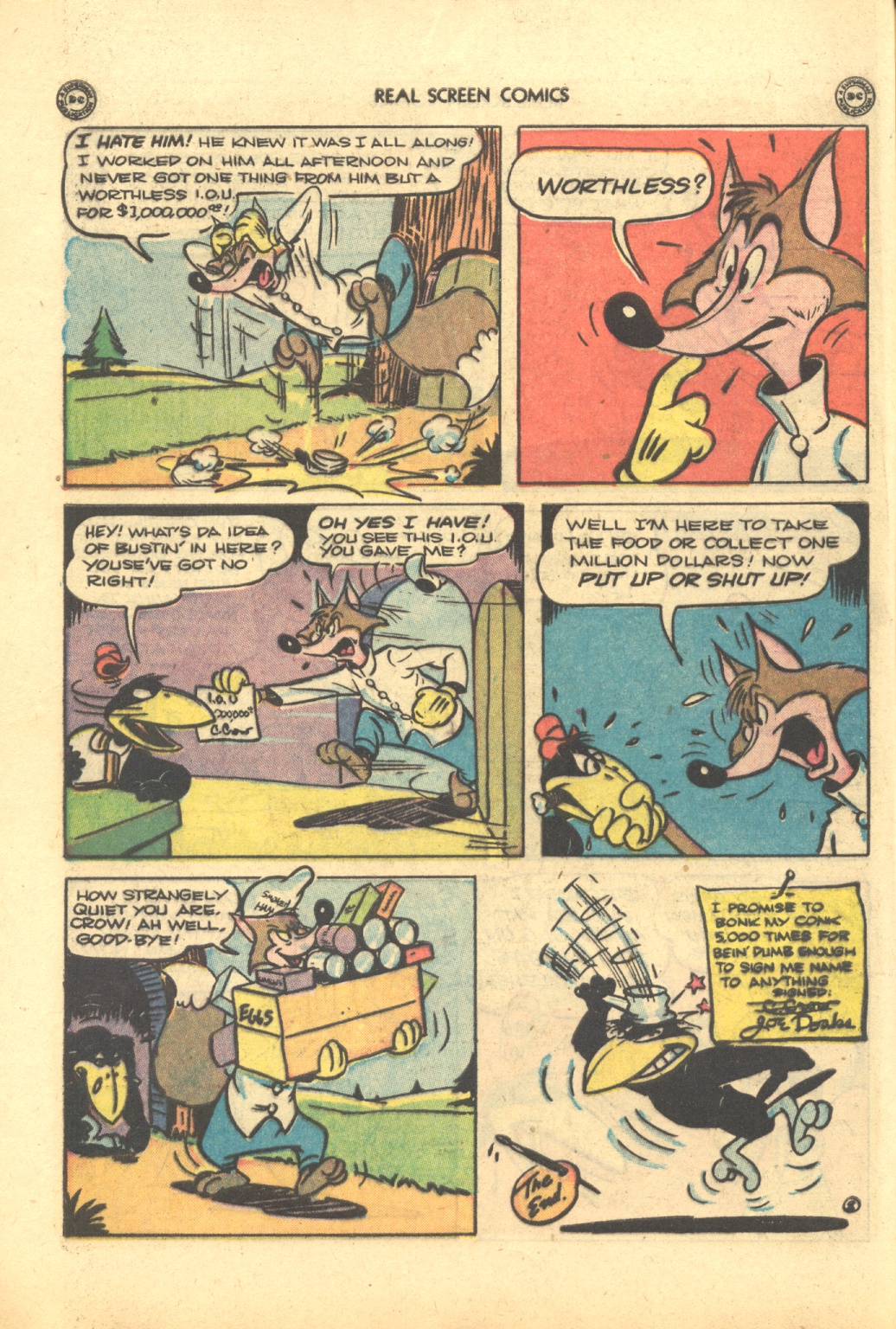 Read online Real Screen Comics comic -  Issue #23 - 10