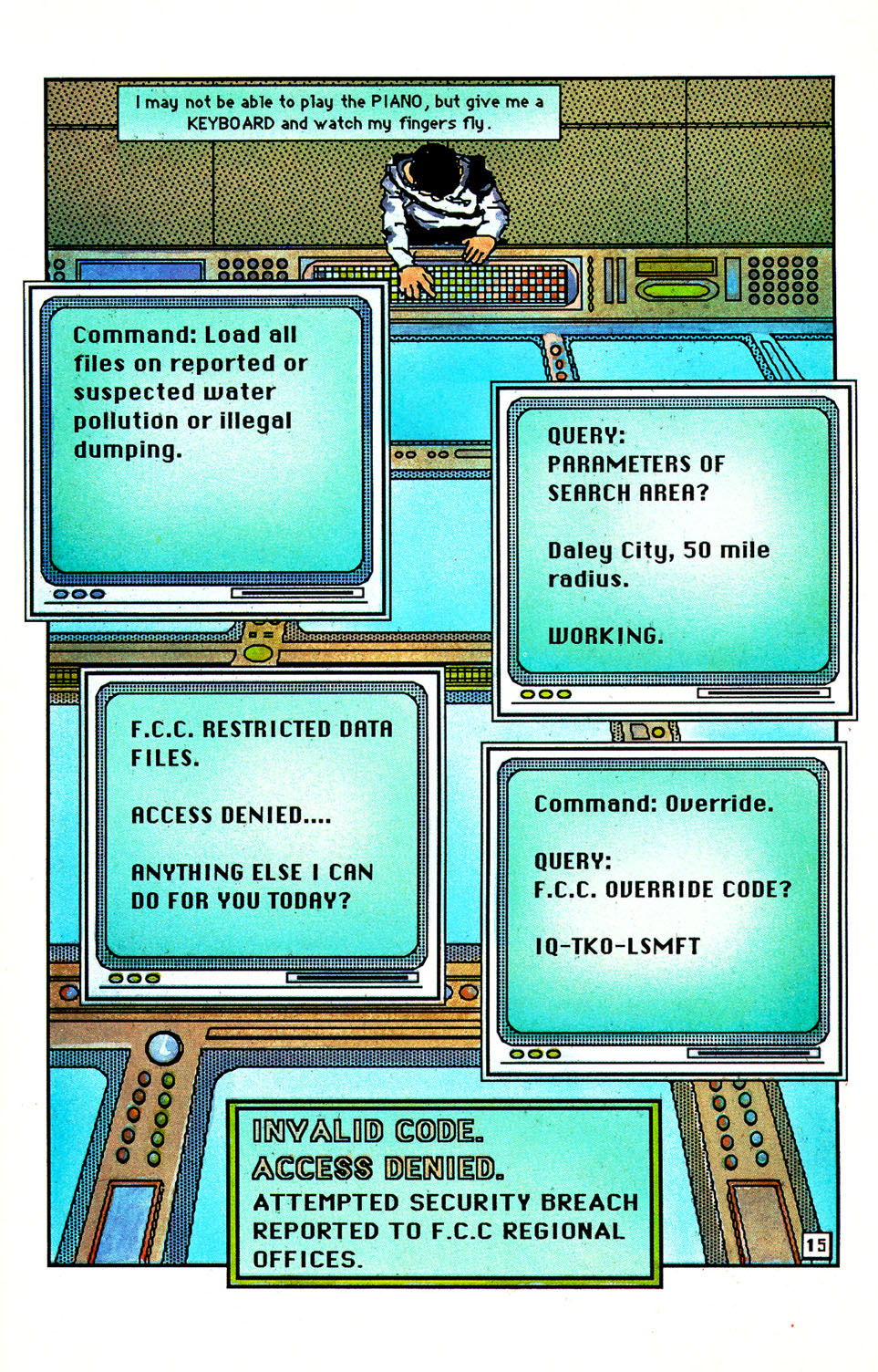 Read online Shatter comic -  Issue #13 - 17