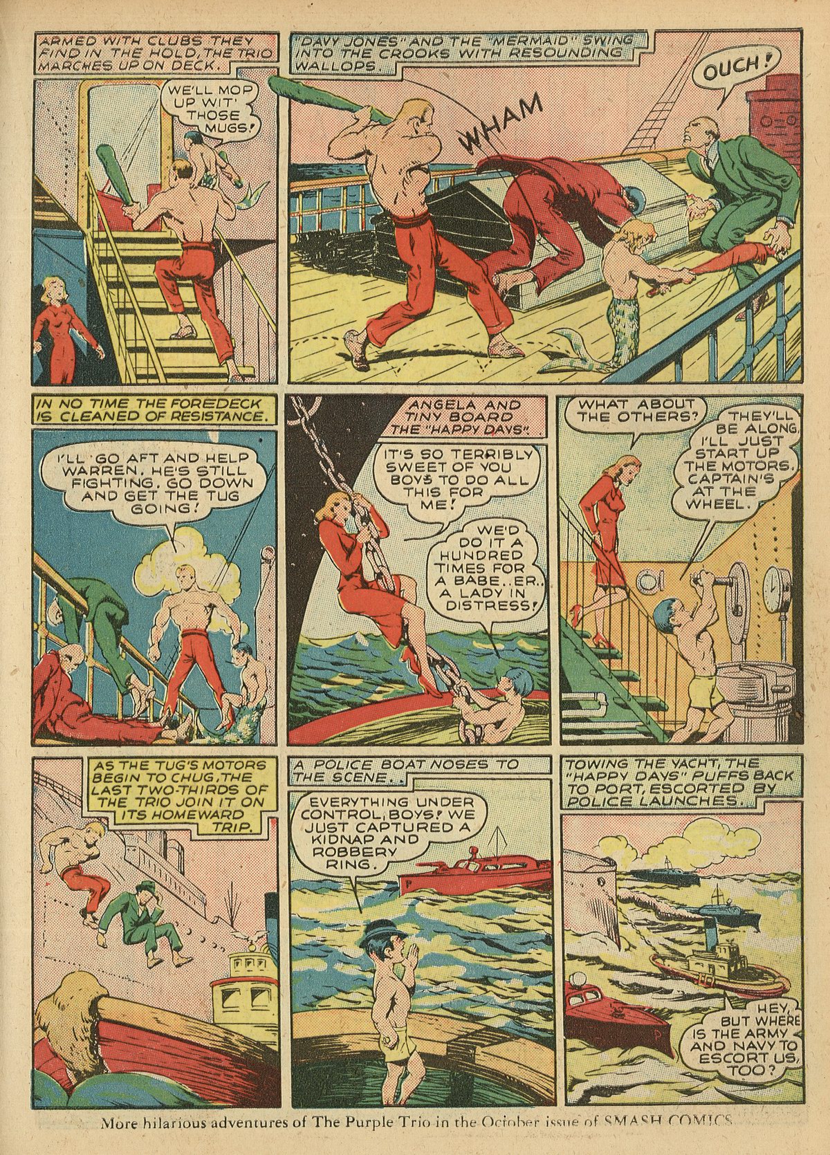 Read online Smash Comics comic -  Issue #26 - 33