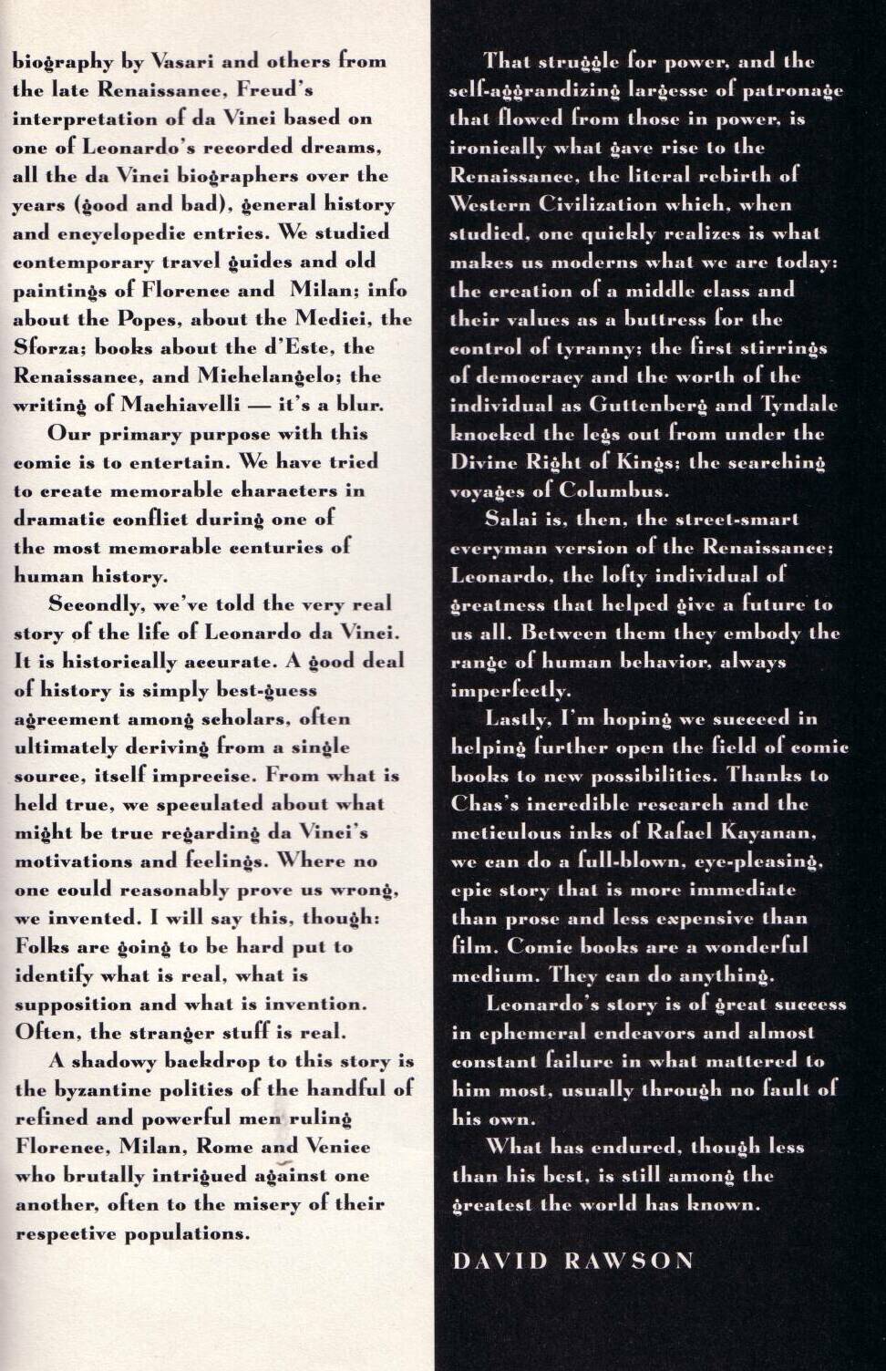 Read online Chiaroscuro comic -  Issue #1 - 28