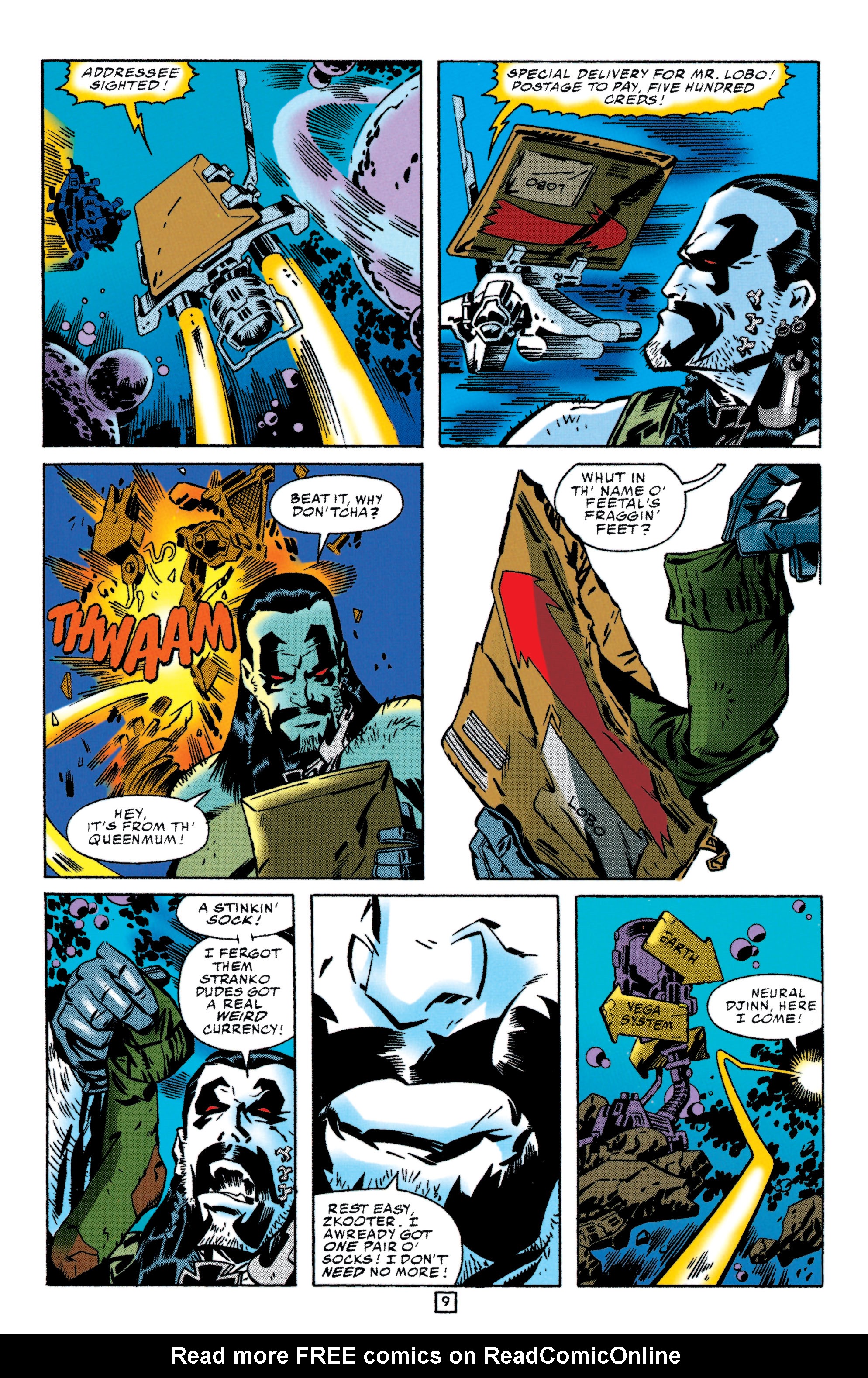 Read online Lobo (1993) comic -  Issue #58 - 10