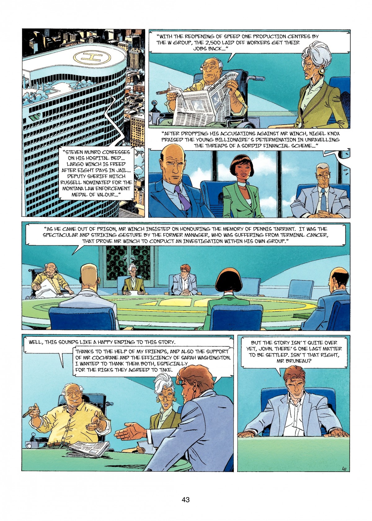 Read online Largo Winch comic -  Issue # TPB 10 - 43