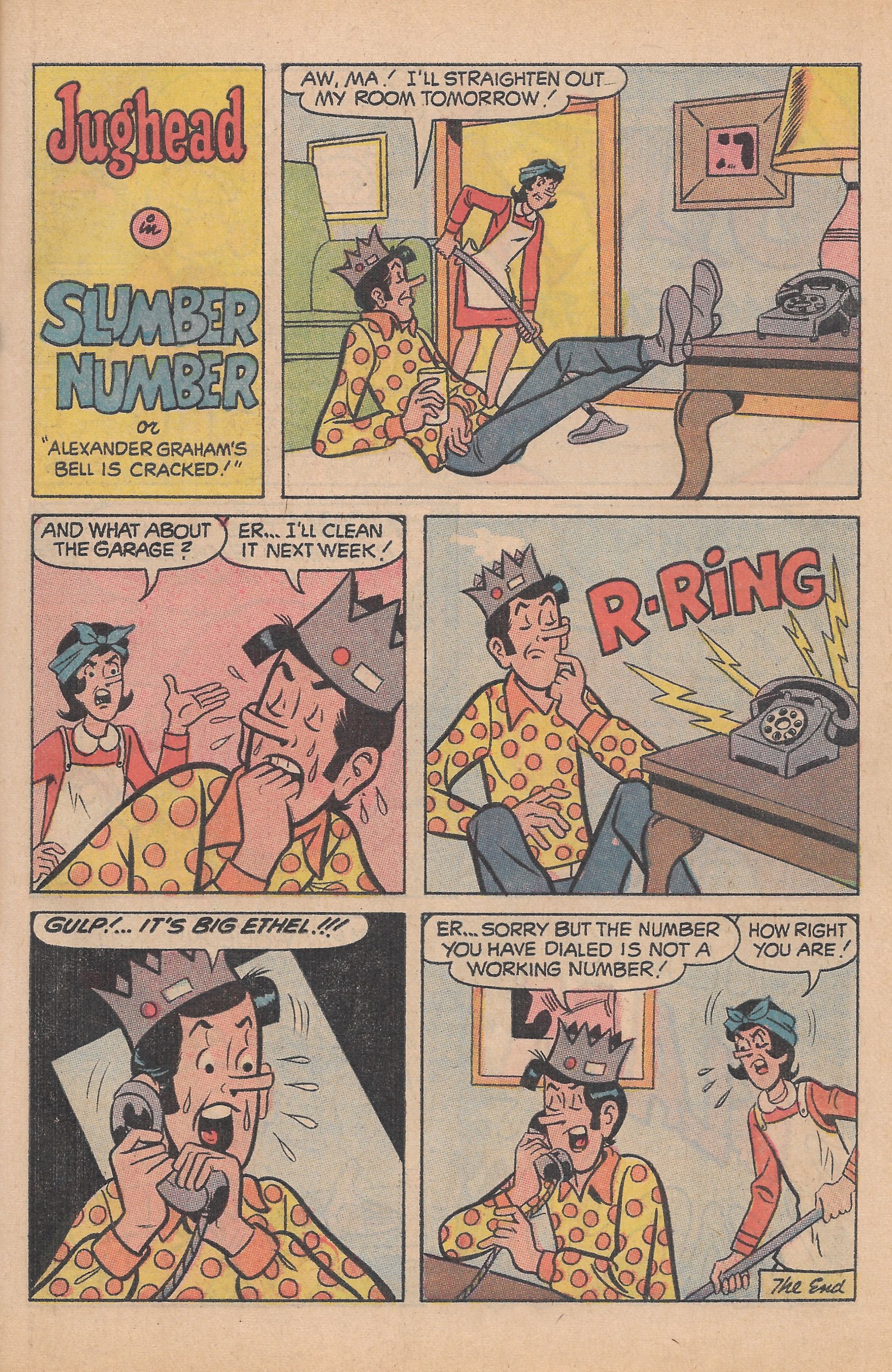 Read online Jughead's Jokes comic -  Issue #18 - 53