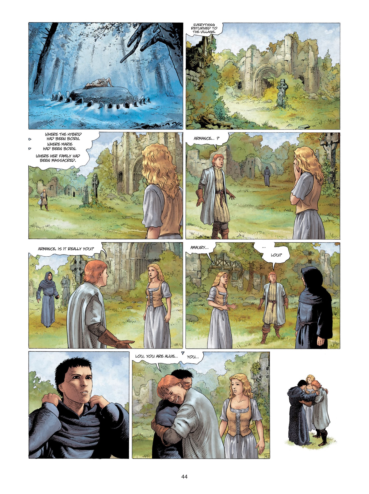Read online Marie of the Dragons comic -  Issue #5 - 44
