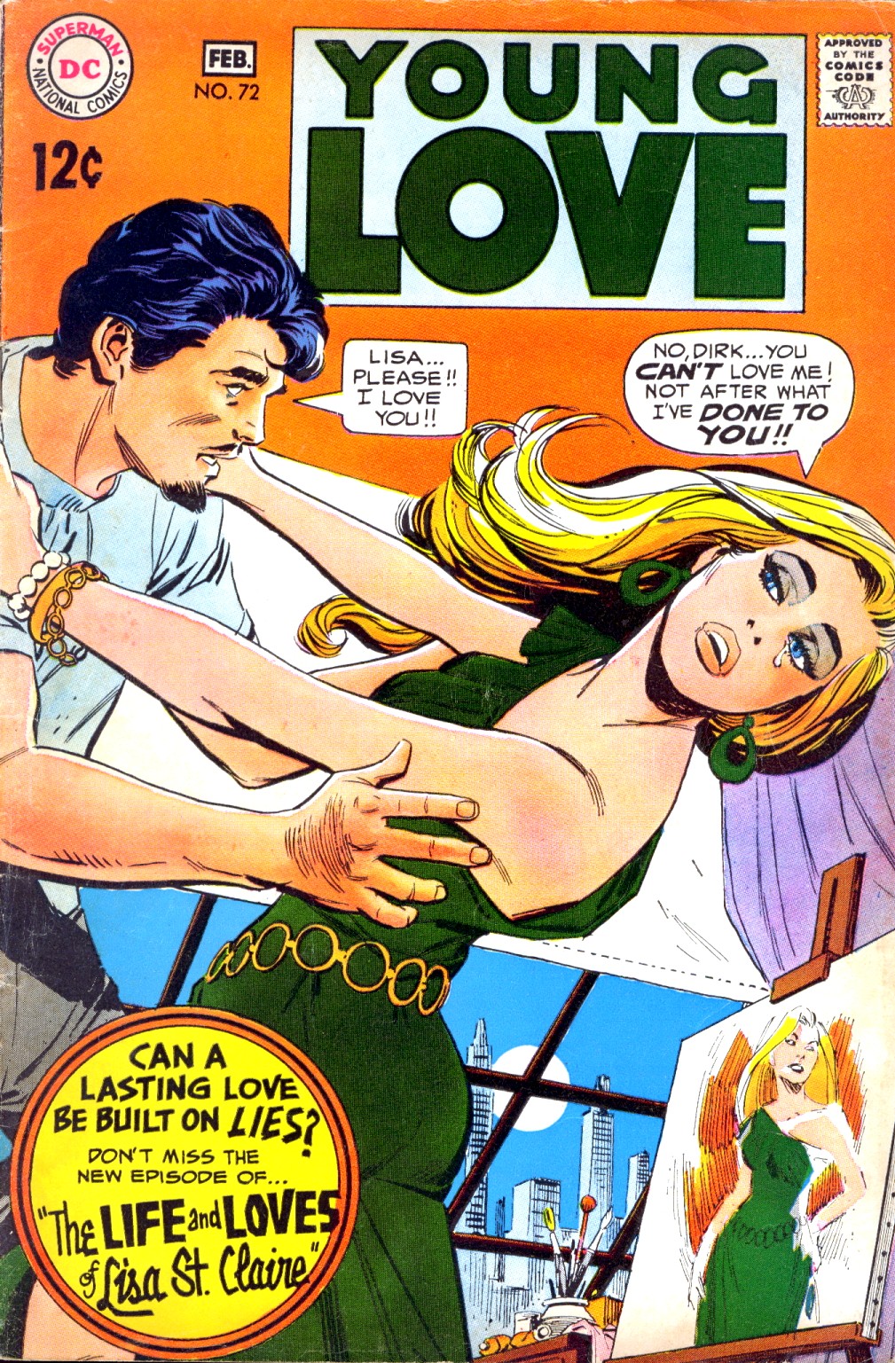 Read online Young Love (1963) comic -  Issue #72 - 1