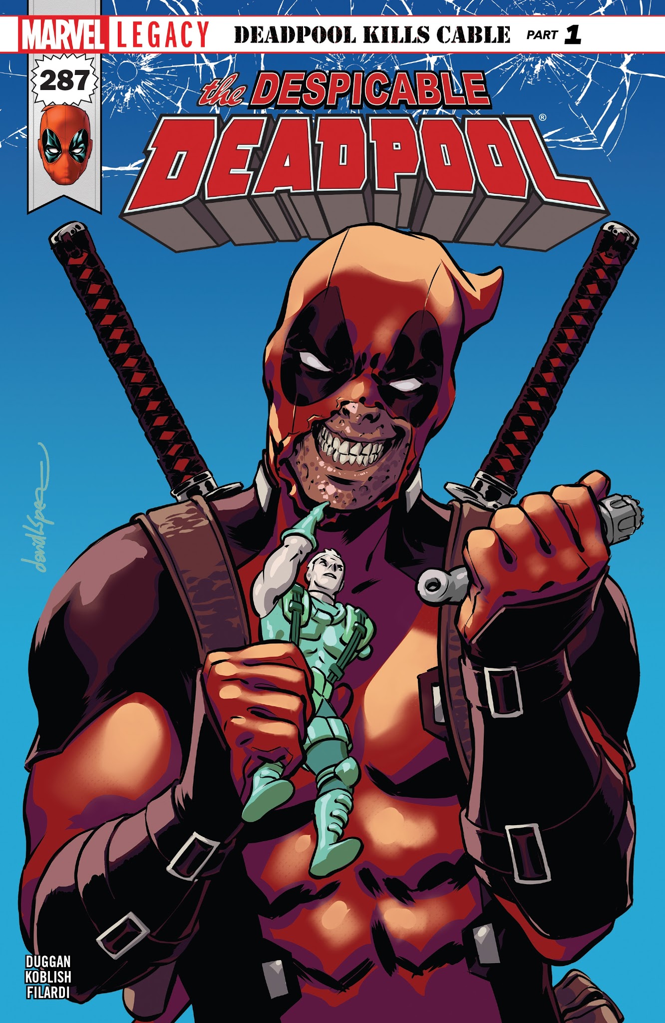 Read online Despicable Deadpool comic -  Issue #287 - 1
