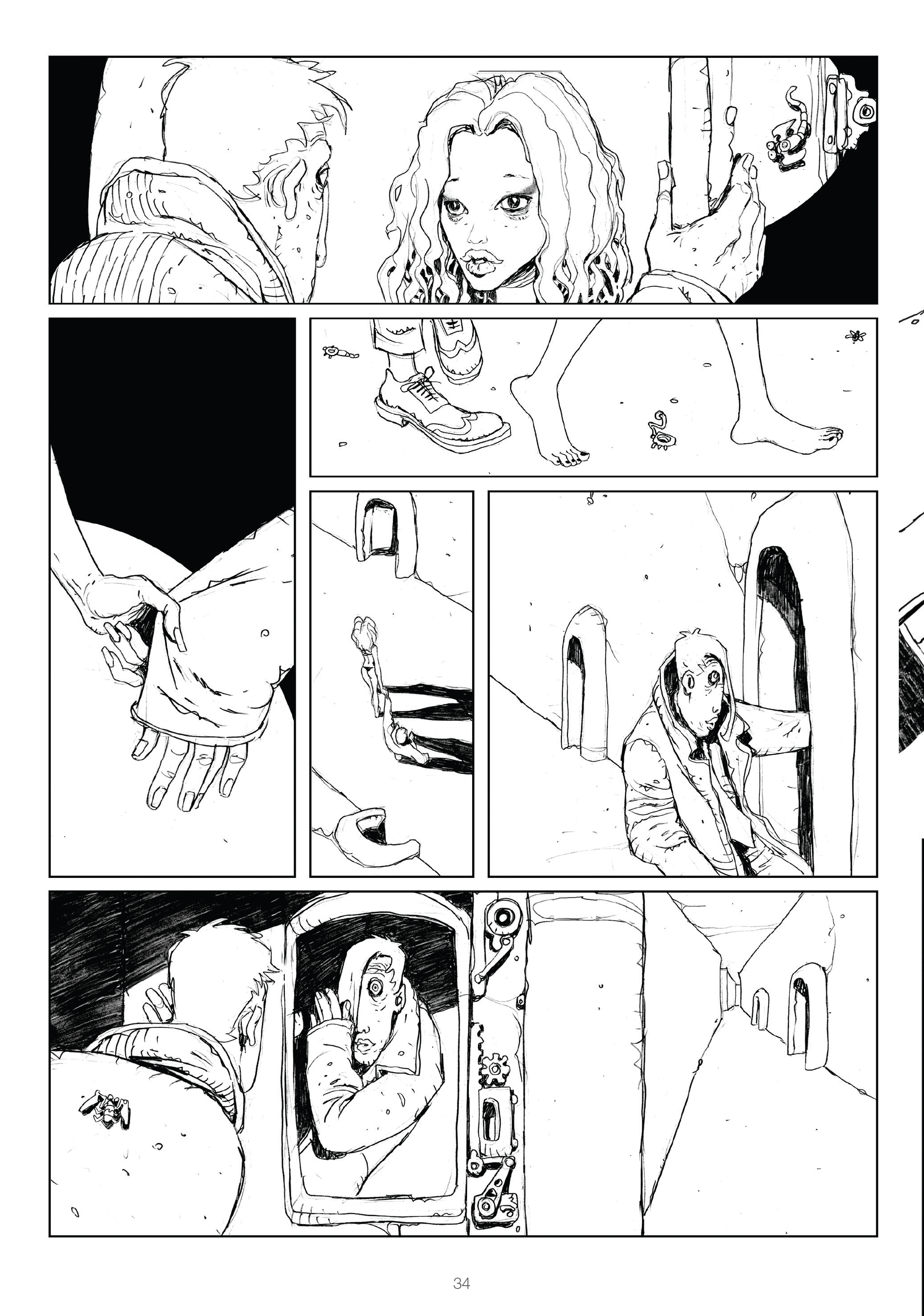 Read online Meanwhile... comic -  Issue #5 - 34