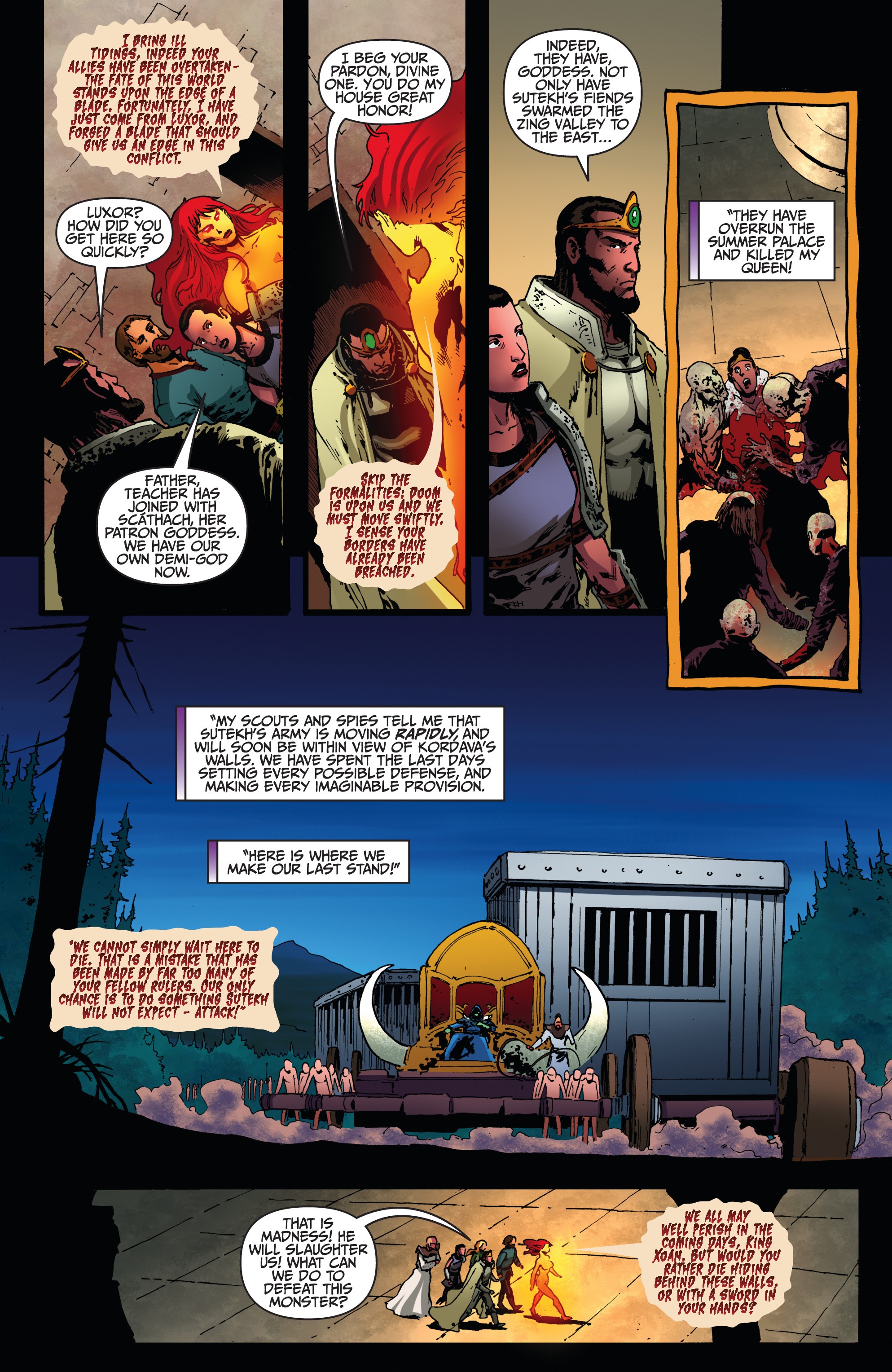 Read online Red Sonja: Vulture's Circle comic -  Issue # _TPB - 98