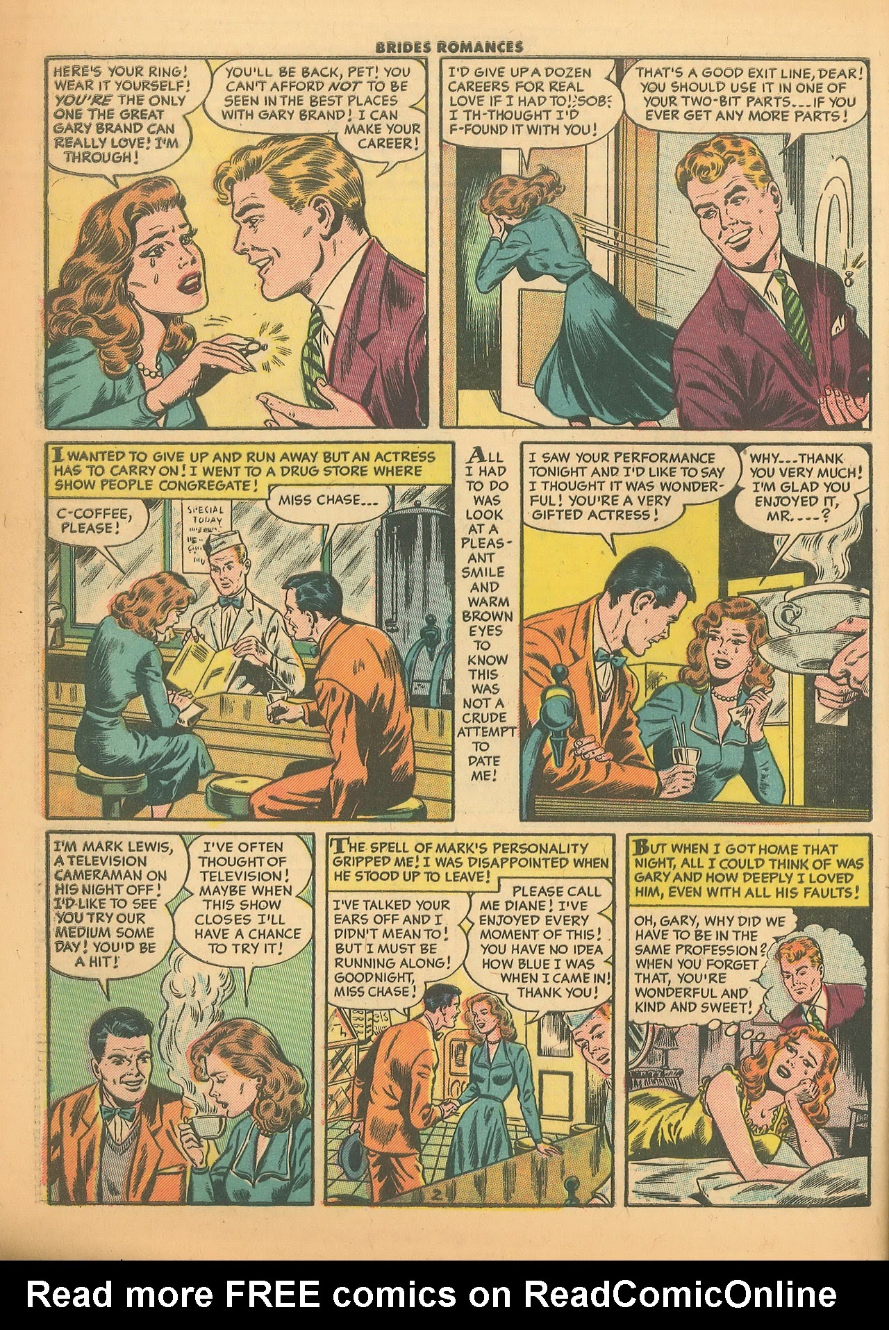 Read online Brides Romances comic -  Issue #15 - 28