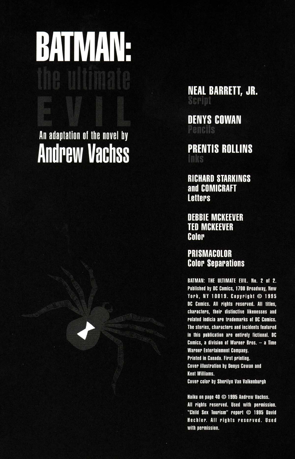 Read online Batman: The Ultimate Evil comic -  Issue #2 - 2