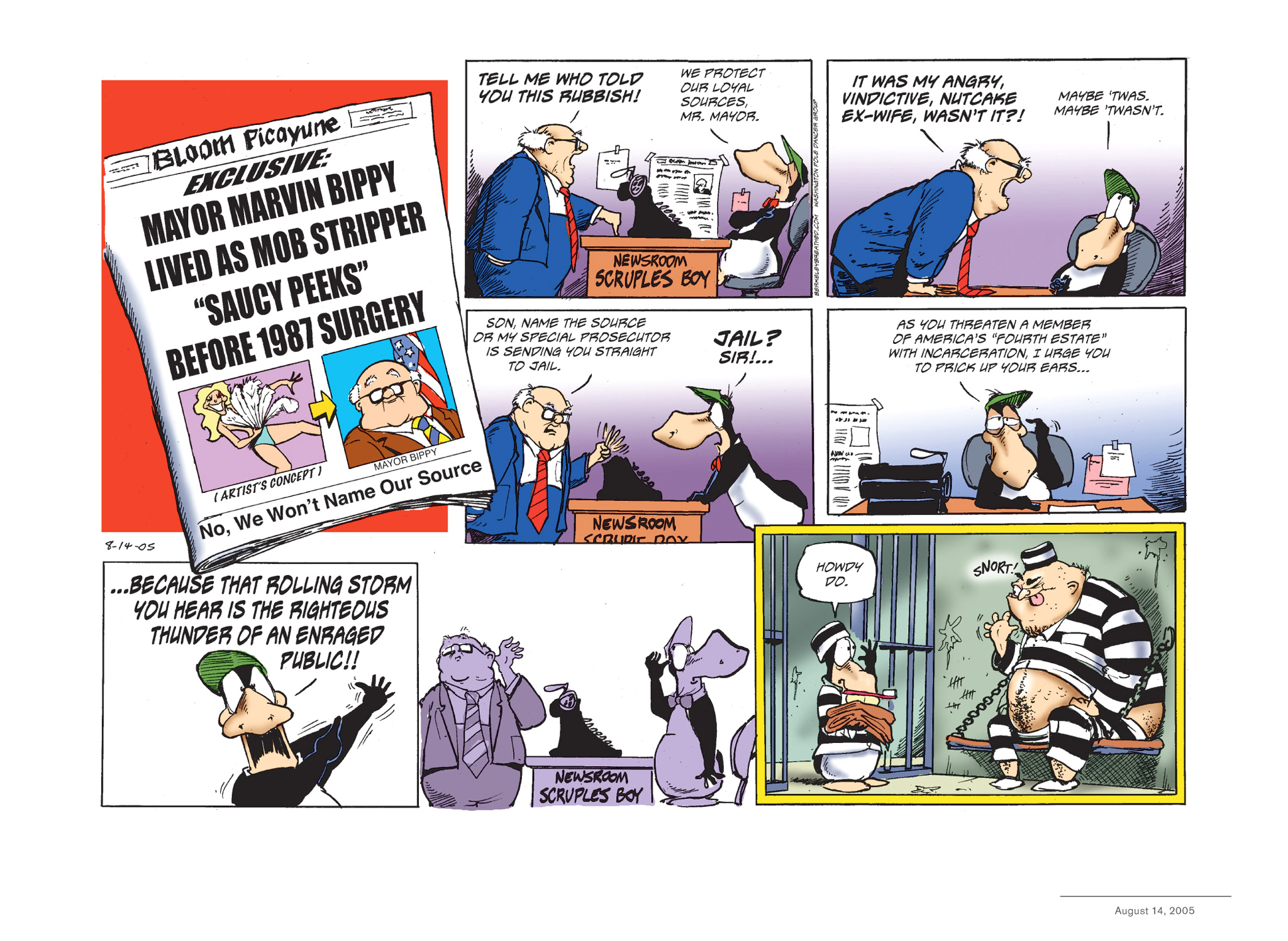 Read online Opus Complete Sunday Strips From 2003-2008 comic -  Issue # TPB (Part 1) - 97