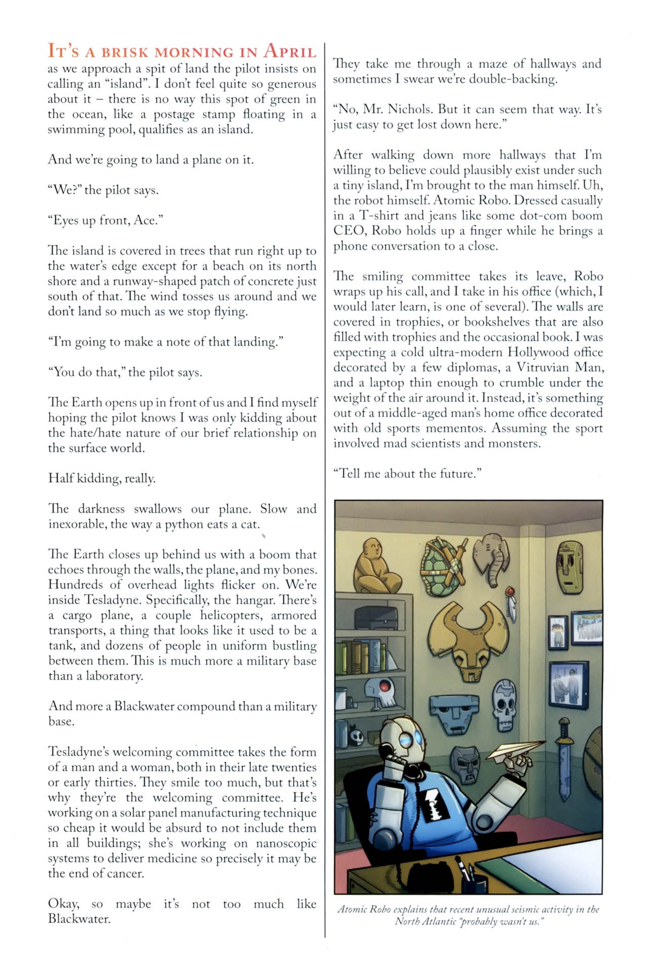 Read online Atomic Robo and the Shadow From Beyond Time comic -  Issue #2 - 27