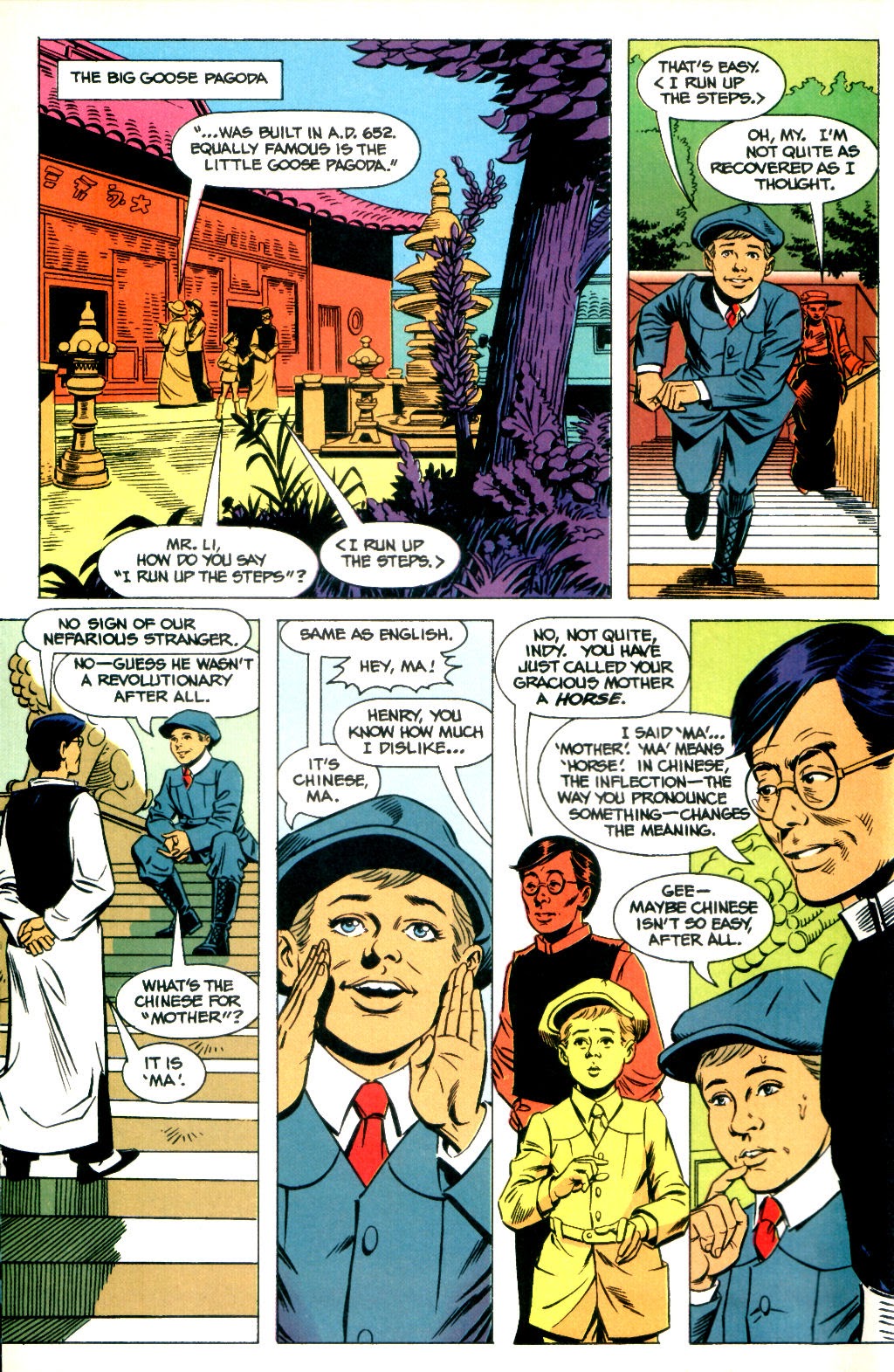 Read online Young Indiana Jones Chronicles comic -  Issue #11 - 14
