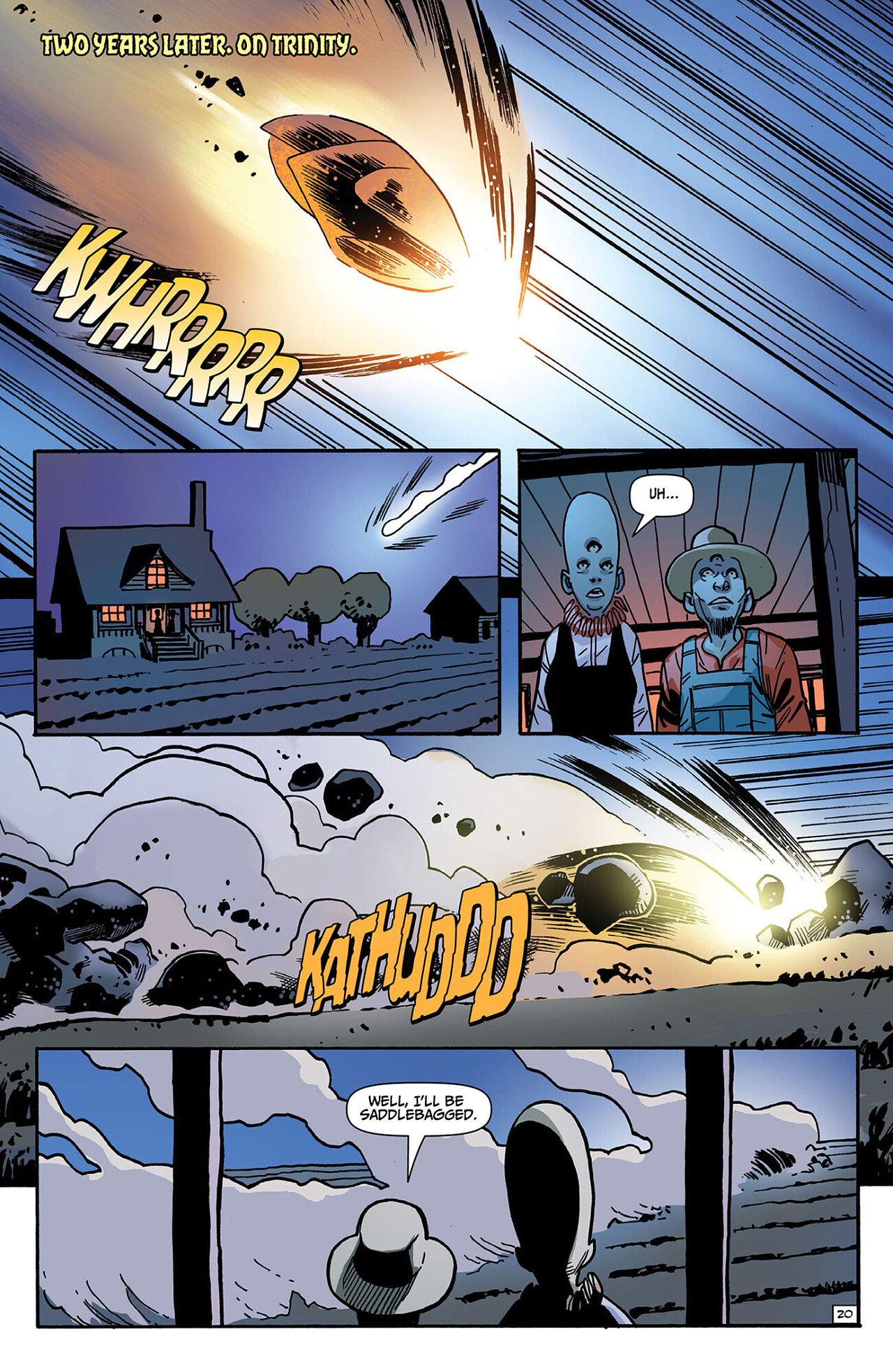 Read online Second Coming: Trinity comic -  Issue #6 - 22