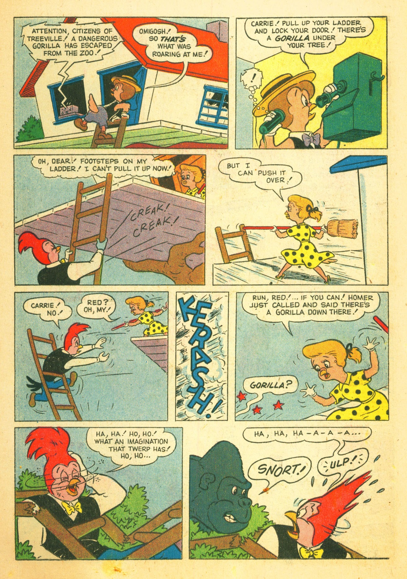 Read online Walter Lantz Woody Woodpecker (1952) comic -  Issue #42 - 18