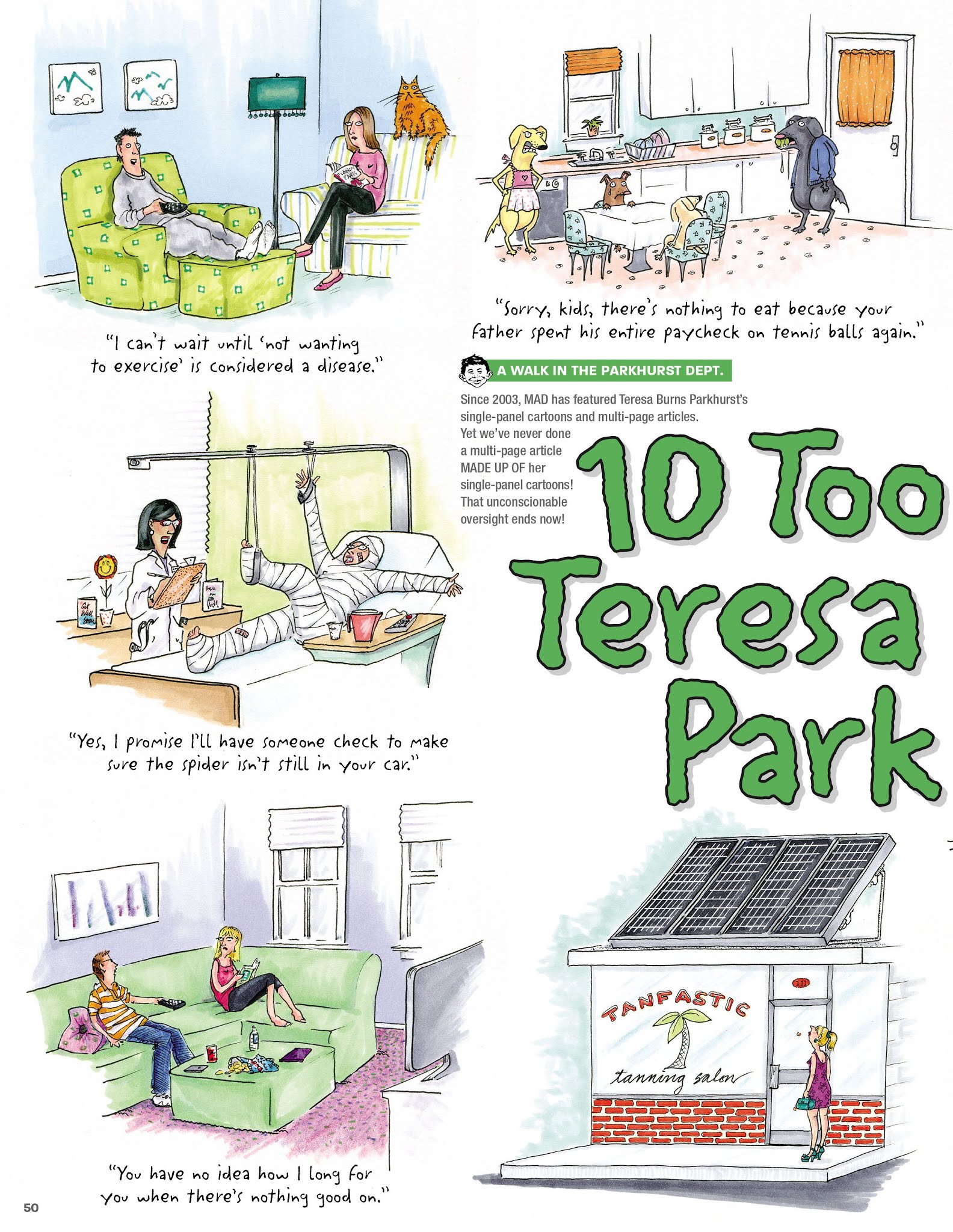 Read online MAD comic -  Issue #549 - 54