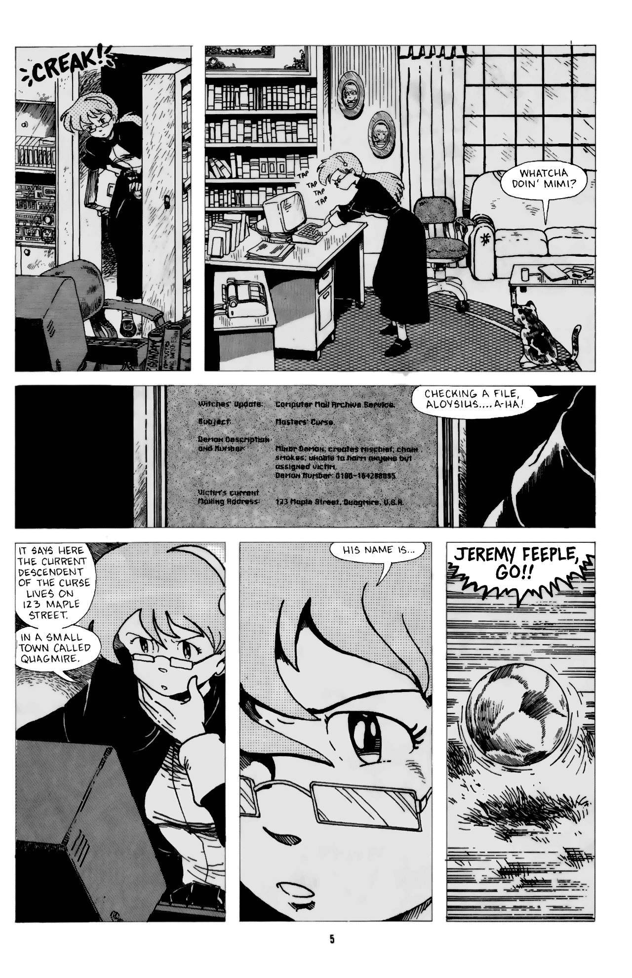 Read online Ninja High School (1986) comic -  Issue #4 - 7
