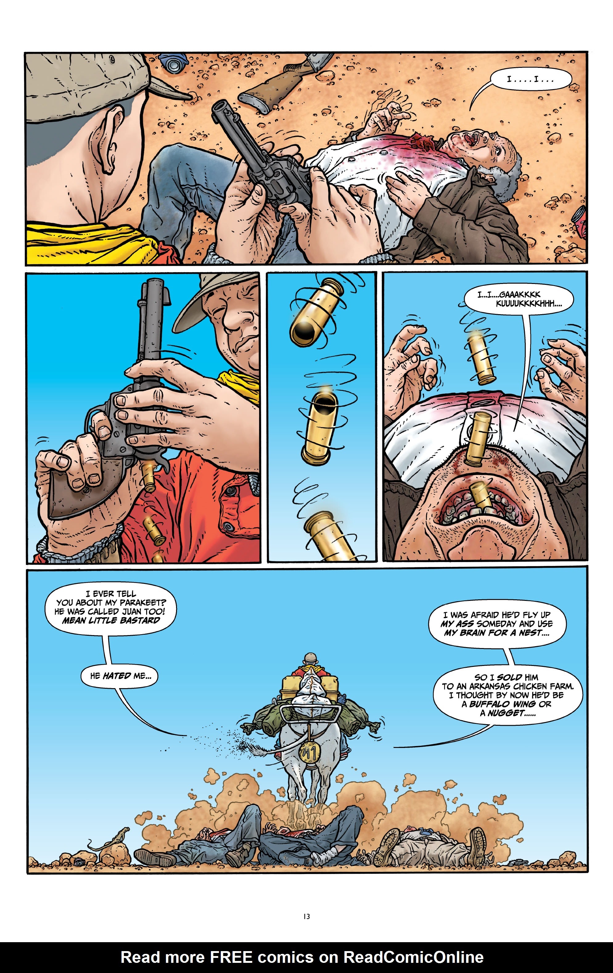 Read online Shaolin Cowboy comic -  Issue # _Start Trek (Part 1) - 11