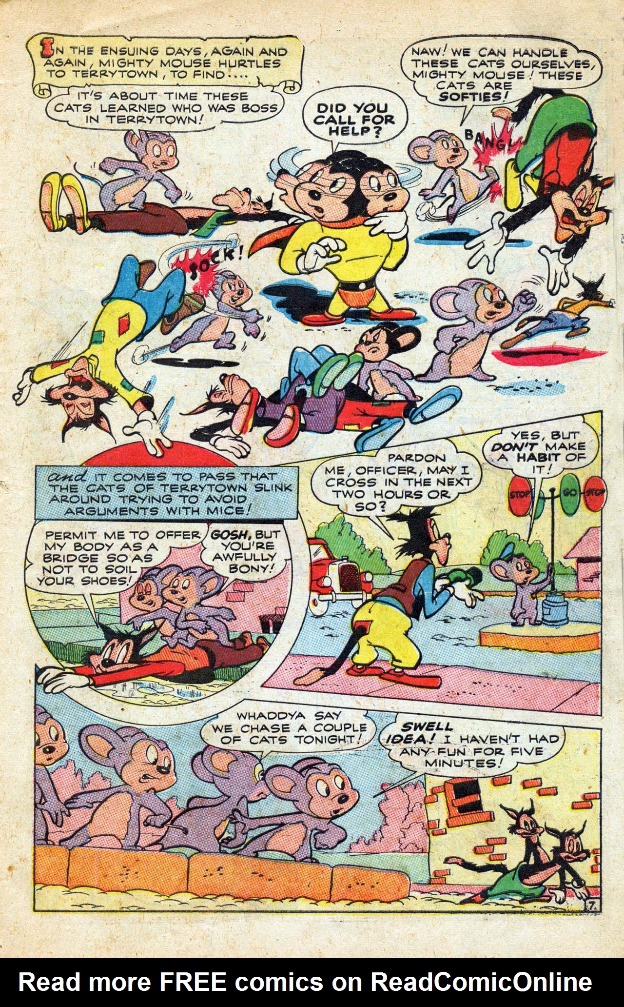 Read online Paul Terry's Mighty Mouse Comics comic -  Issue #2 - 27