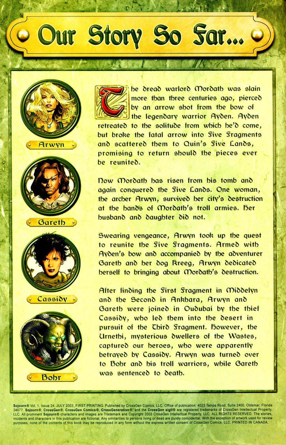 Read online Sojourn comic -  Issue #24 - 4