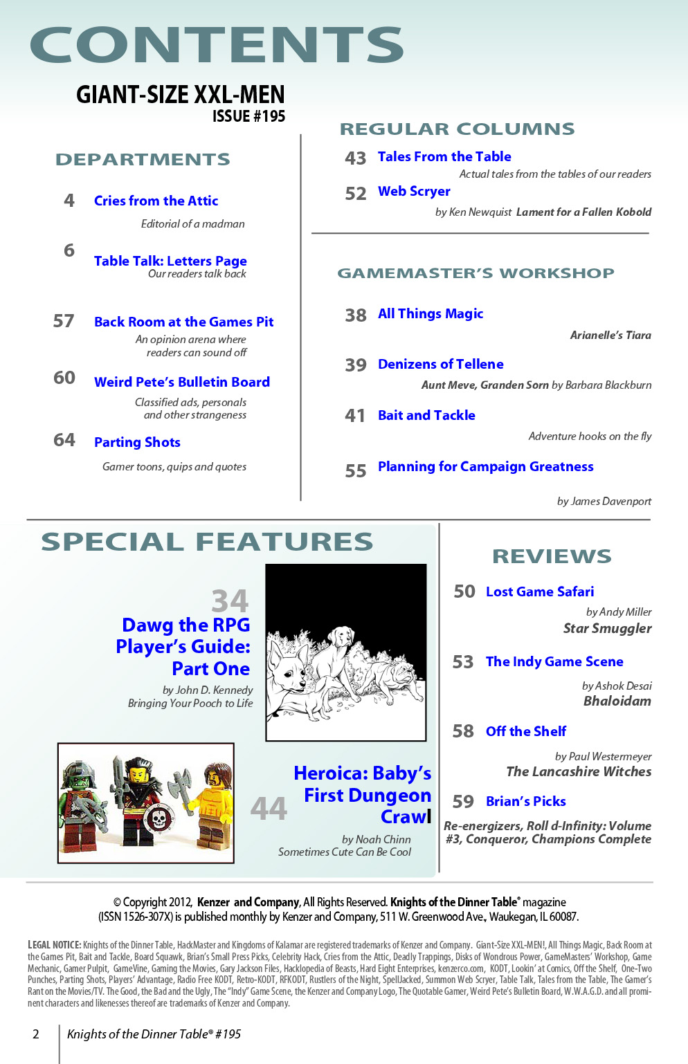 Read online Knights of the Dinner Table comic -  Issue #195 - 4