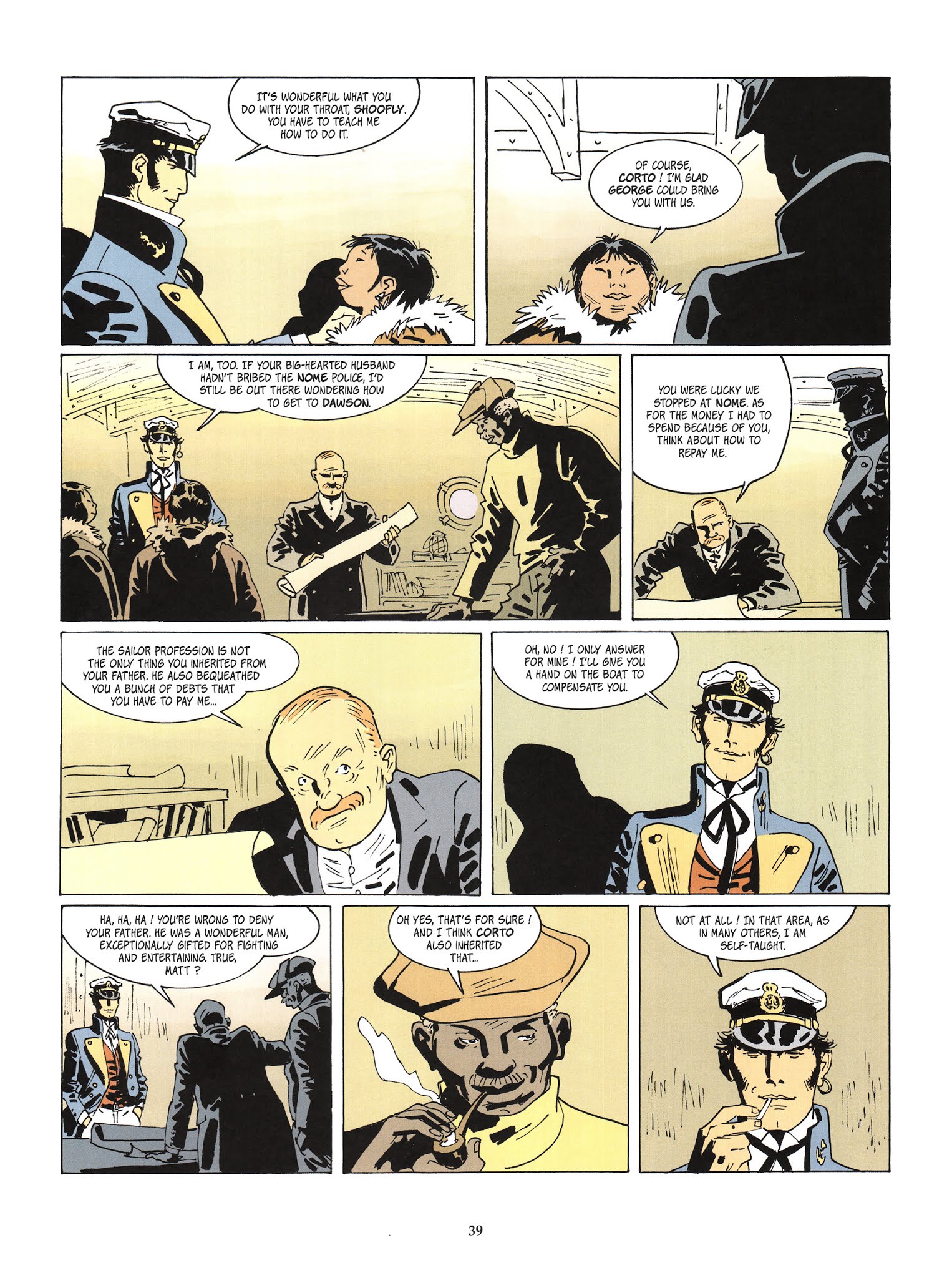 Read online Corto Maltese [FRA] comic -  Issue # TPB 13 - 34