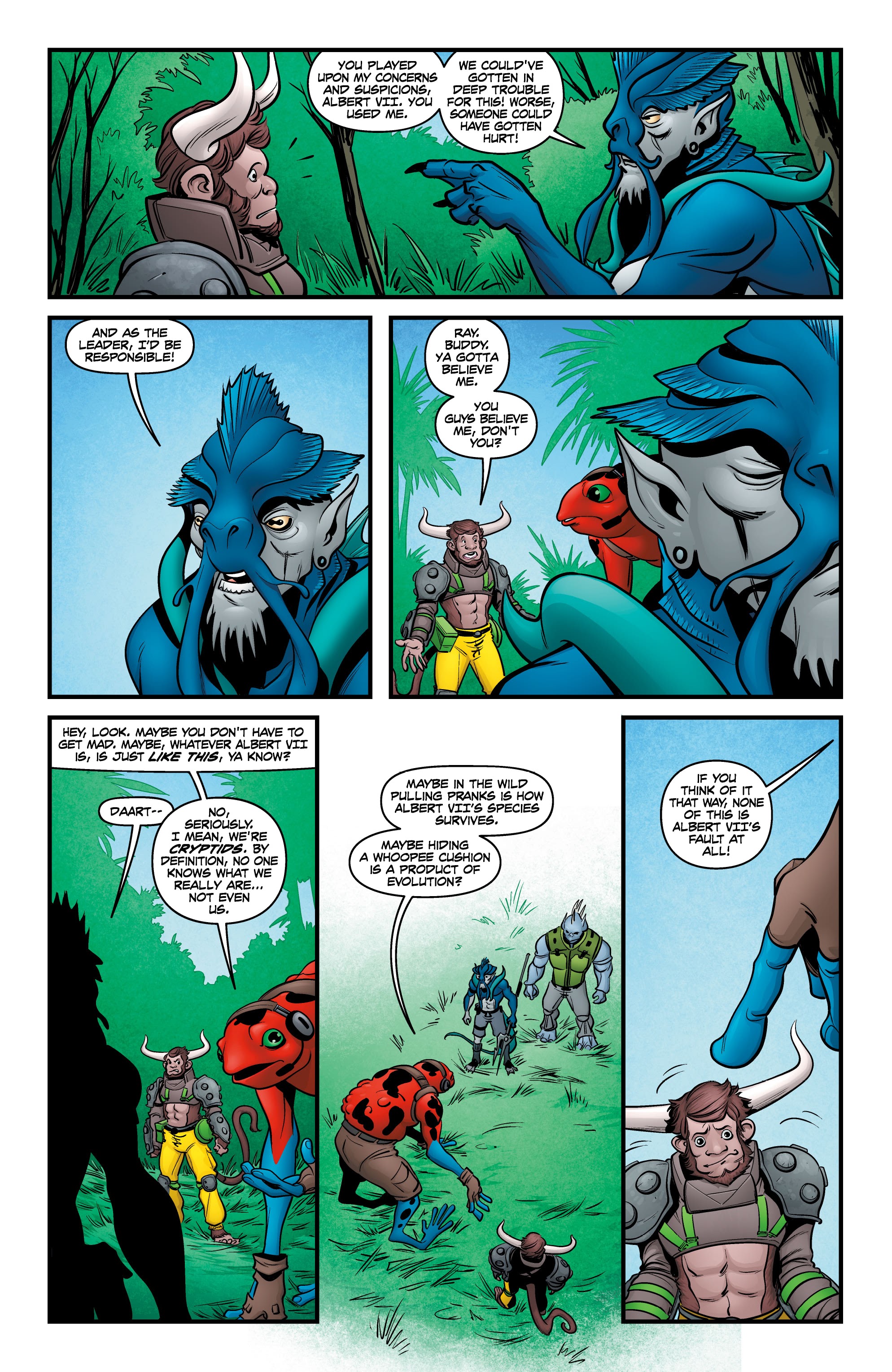 Read online Alter Nation: They Hide Hybrids comic -  Issue # TPB - 18