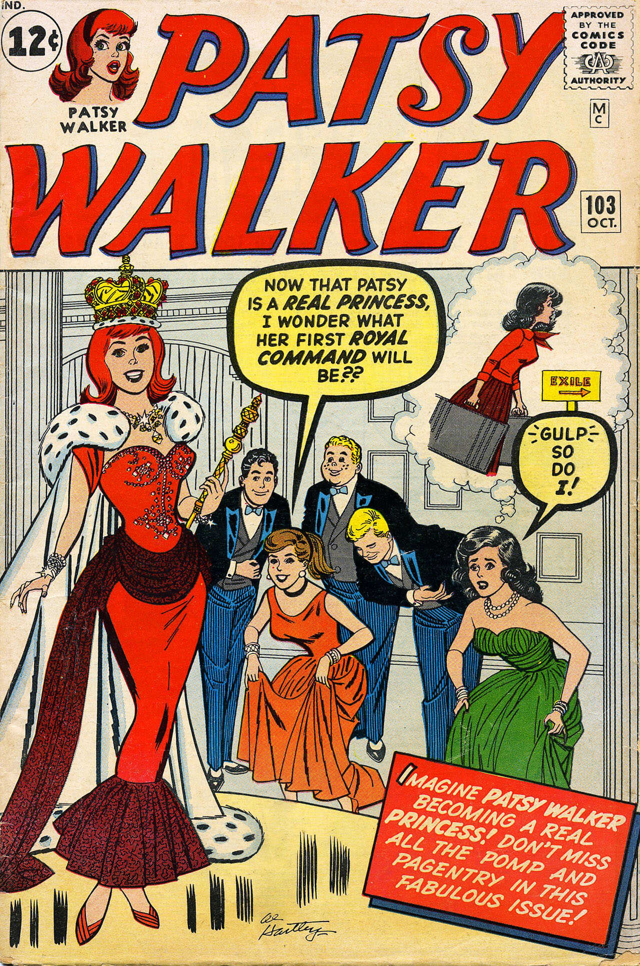 Read online Patsy Walker comic -  Issue #103 - 1