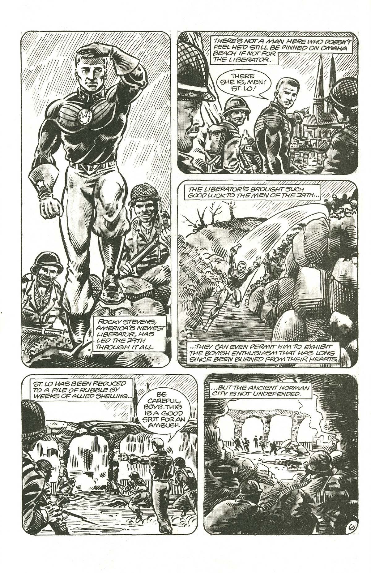 Read online Liberator (1987) comic -  Issue #1 - 8