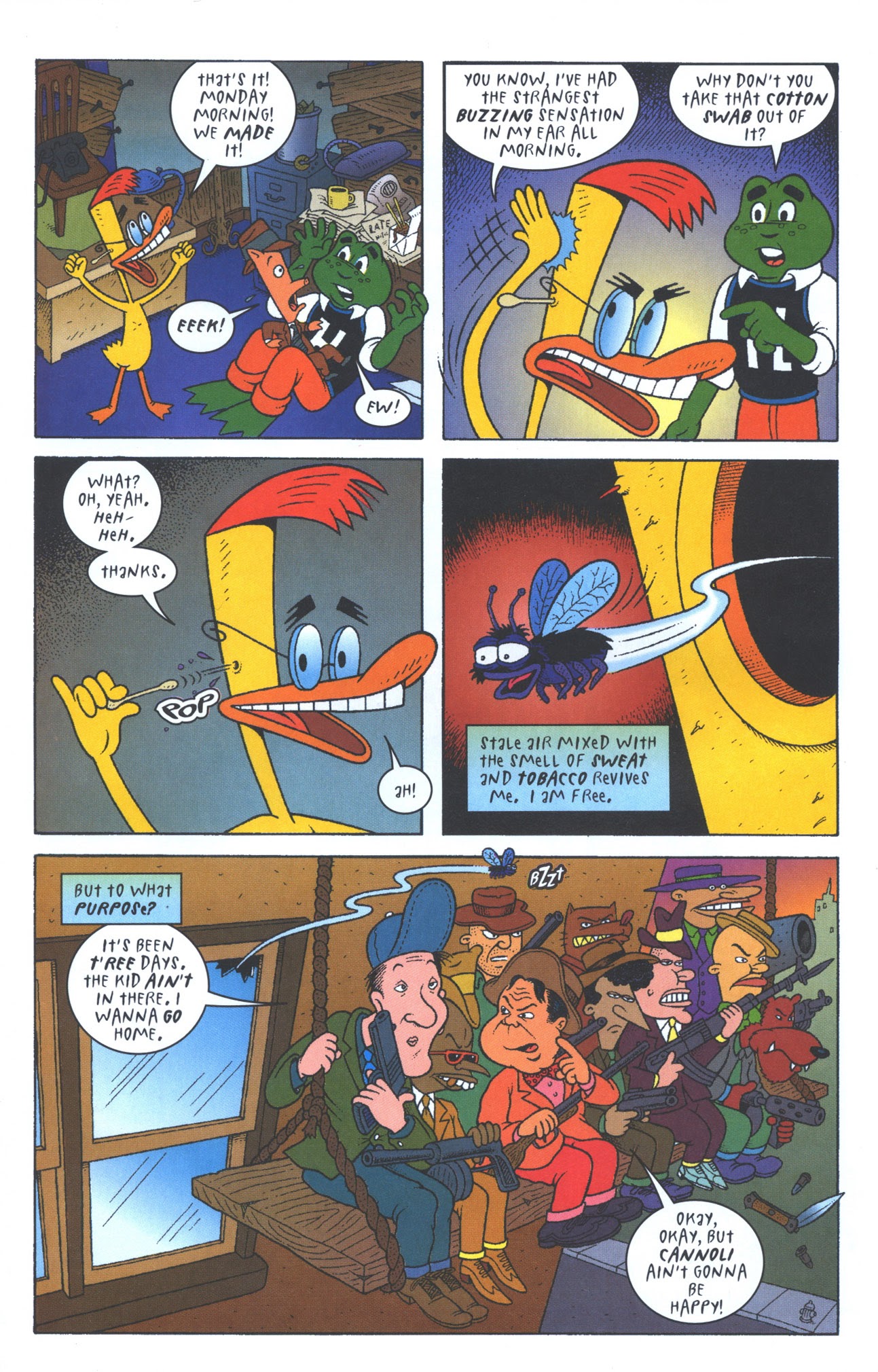 Read online Duckman : The Mob Frog Saga comic -  Issue #1 - 18