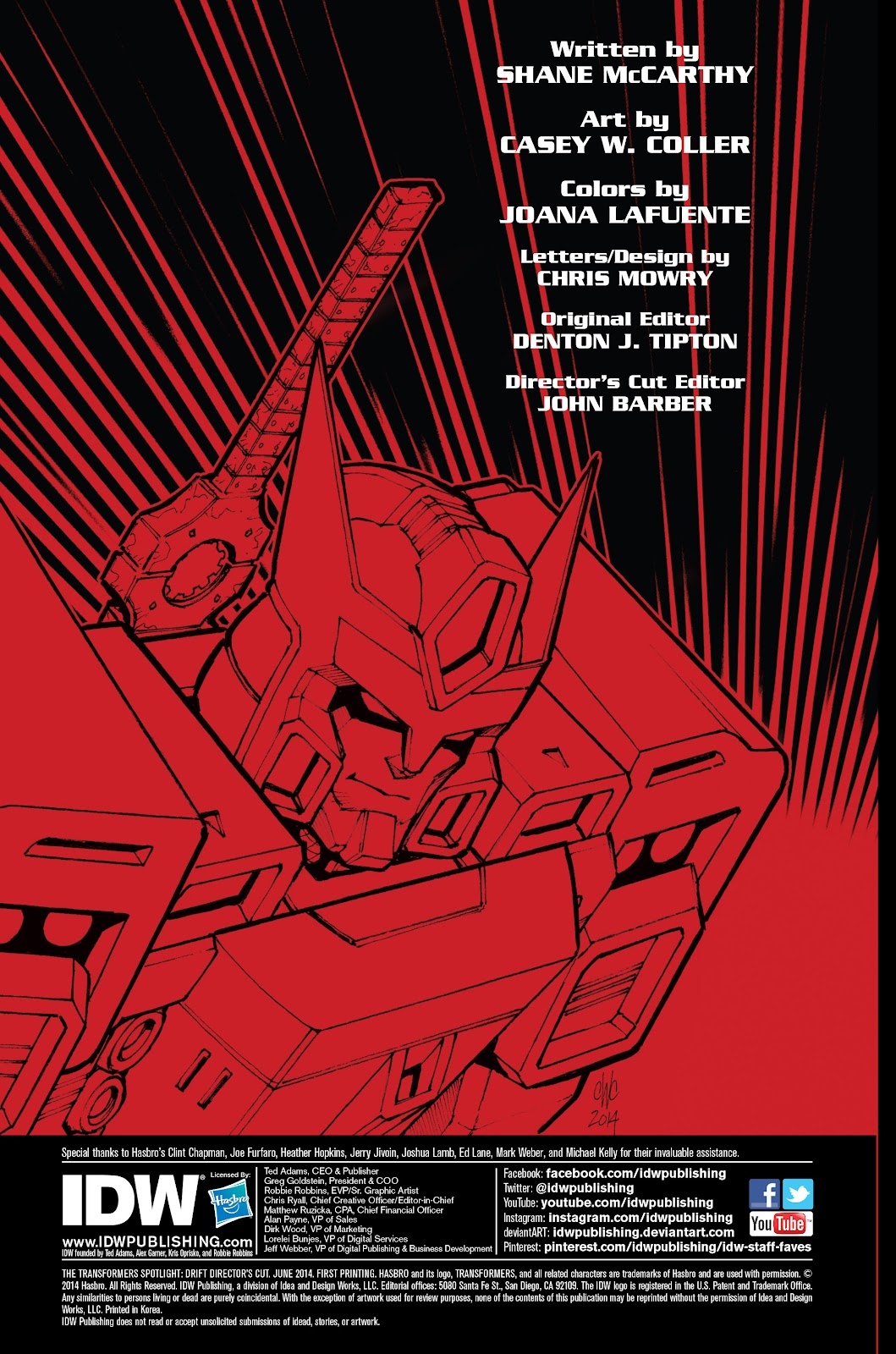 The Transformers Spotlight: Drift Director's Cut issue Full - Page 2