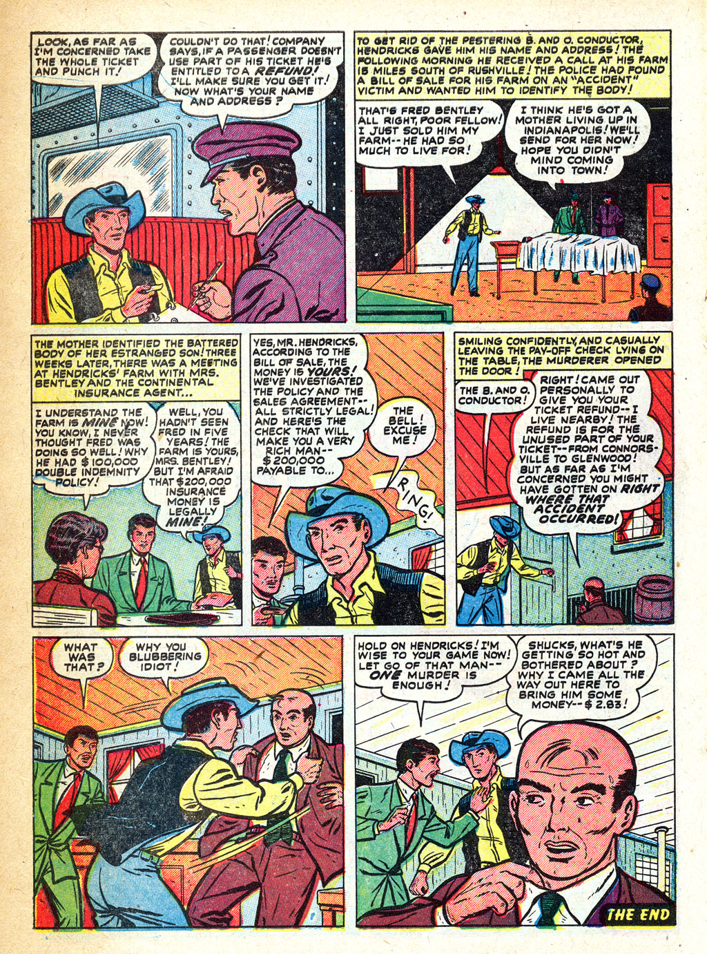 Read online Justice (1947) comic -  Issue #20 - 16