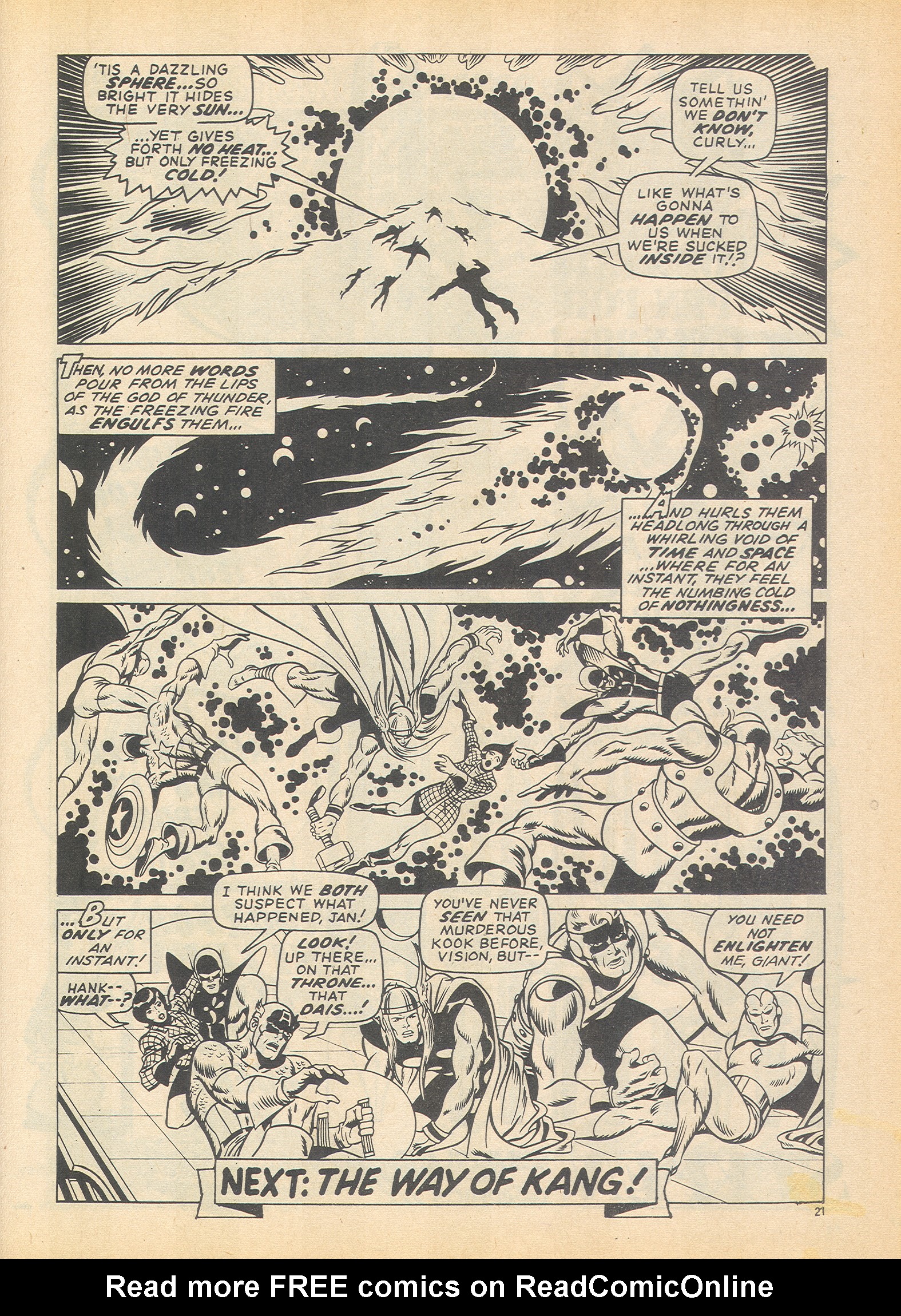 Read online The Avengers (1973) comic -  Issue #104 - 21