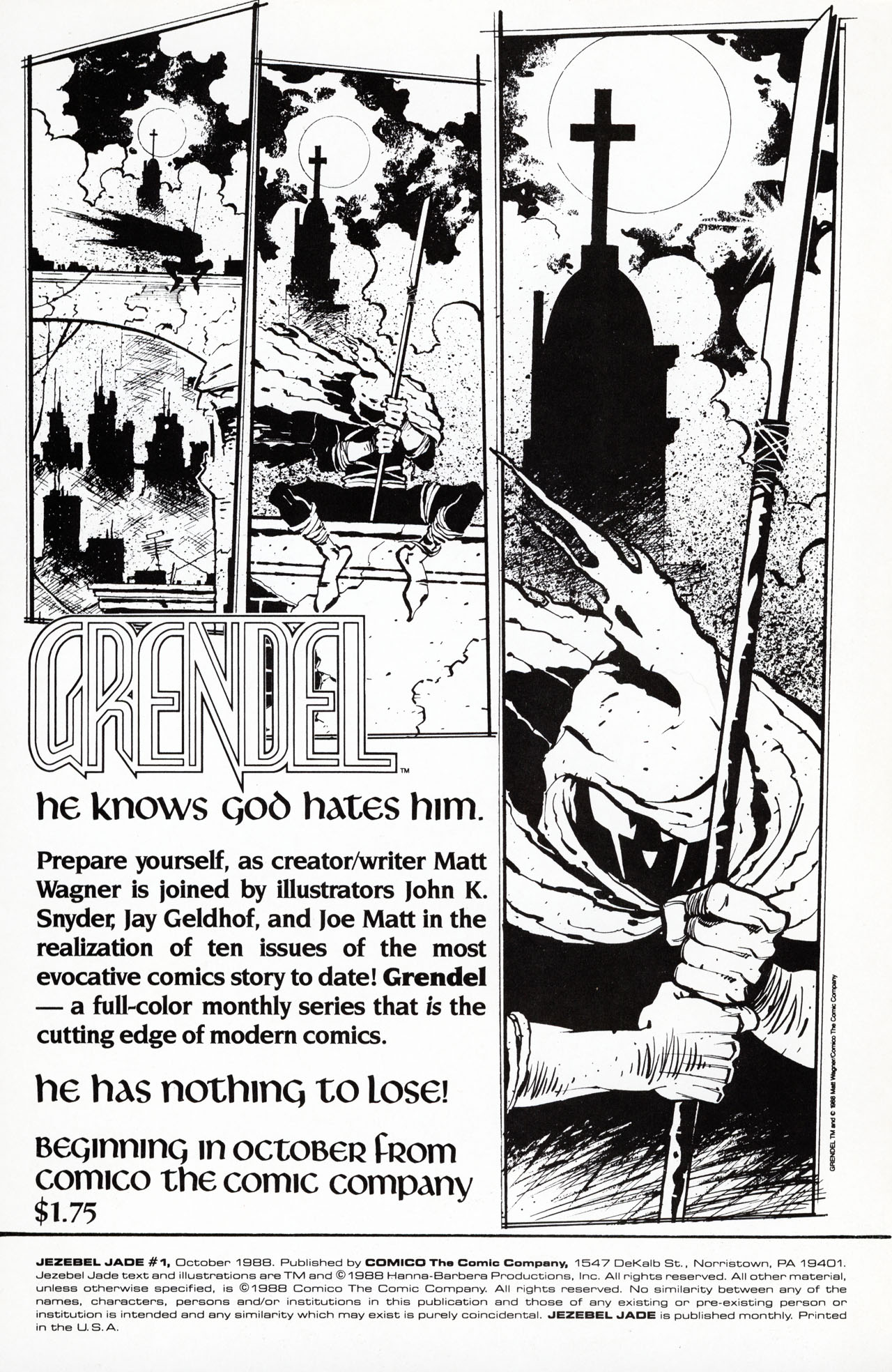 Read online Jezebel Jade comic -  Issue #1 - 2