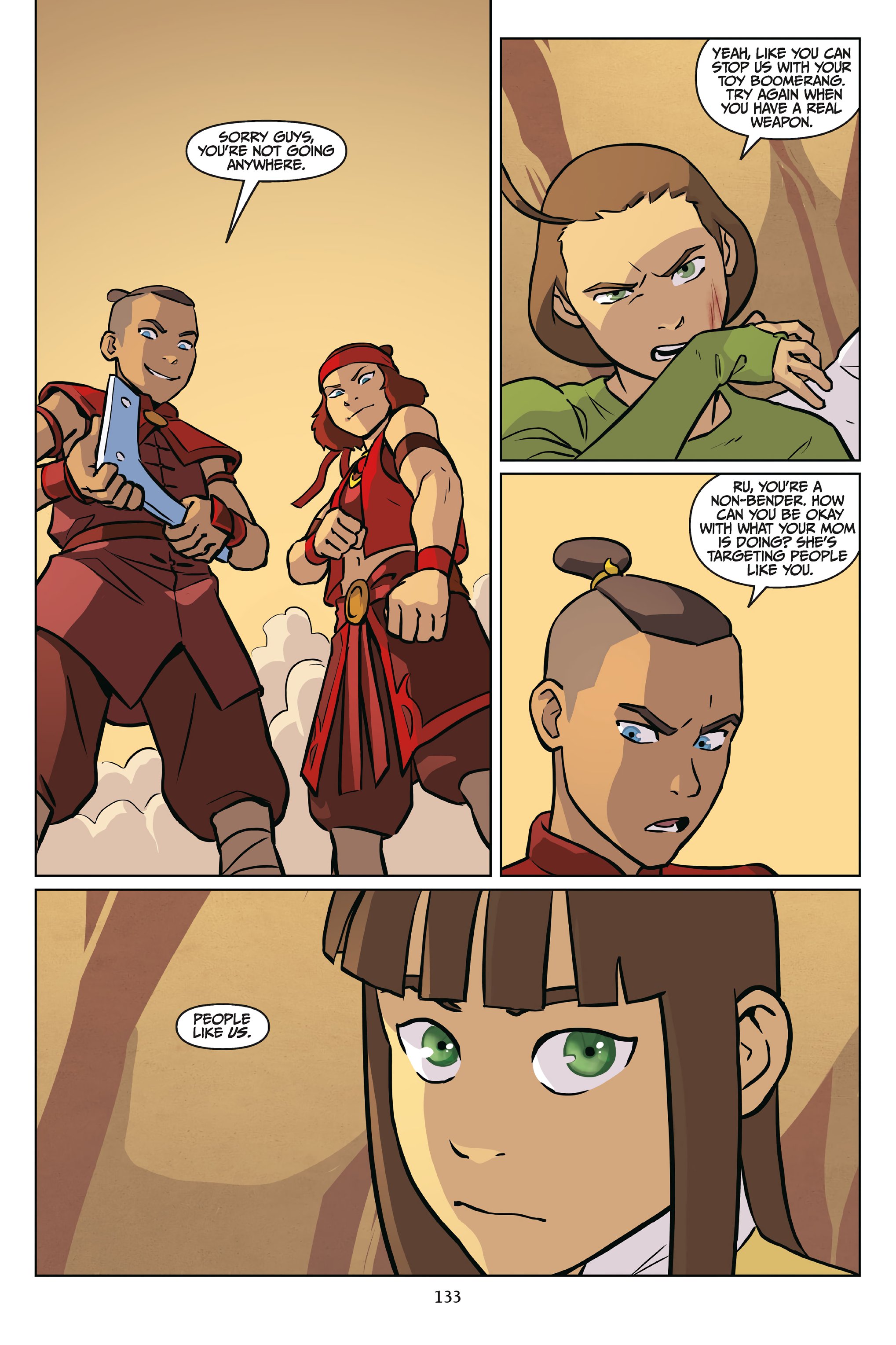 Read online Nickelodeon Avatar: The Last Airbender - Imbalance comic -  Issue # _Omnibus (Part 2) - 34