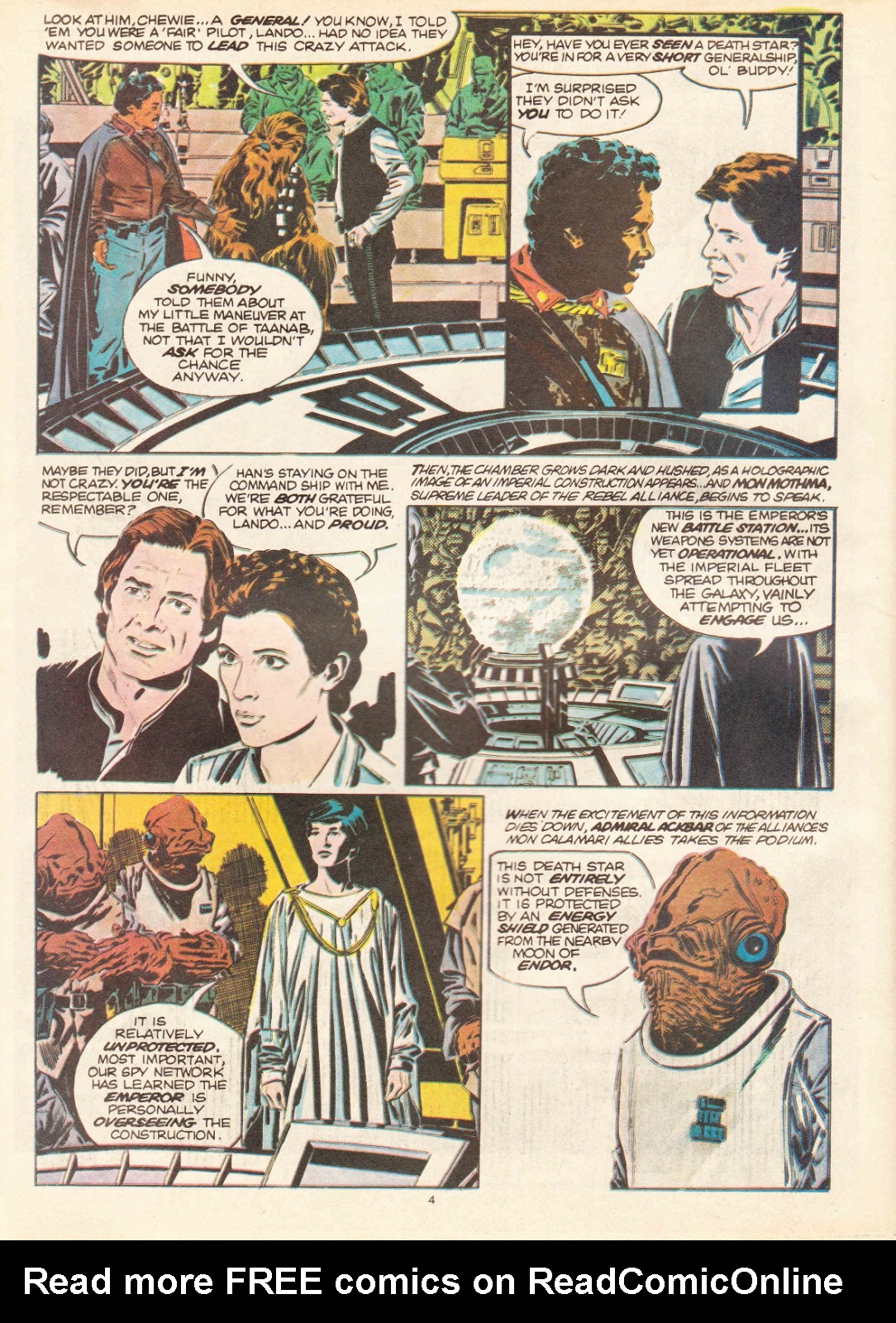 Read online Return of the Jedi comic -  Issue #5 - 4