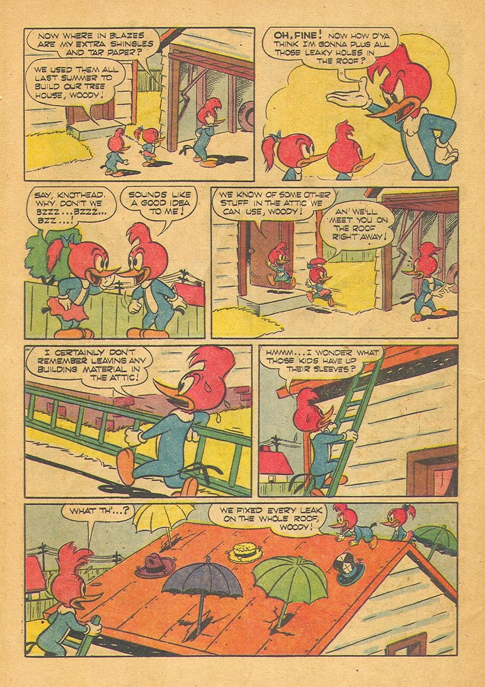 Read online Walter Lantz Woody Woodpecker (1952) comic -  Issue #28 - 32