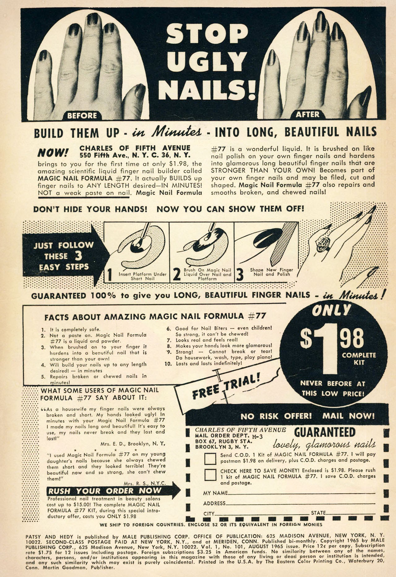 Read online Patsy and Hedy comic -  Issue #101 - 2