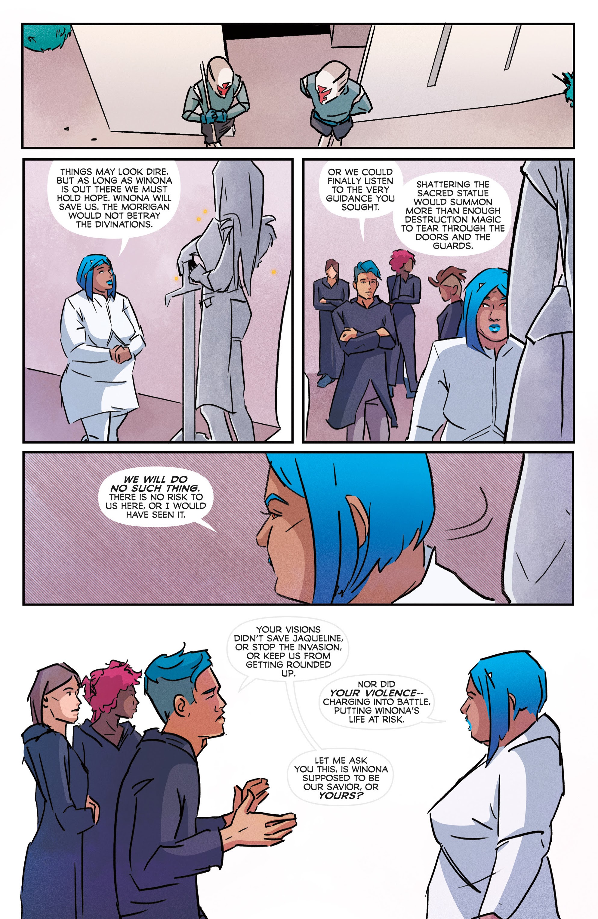 Read online She Said Destroy comic -  Issue #4 - 9