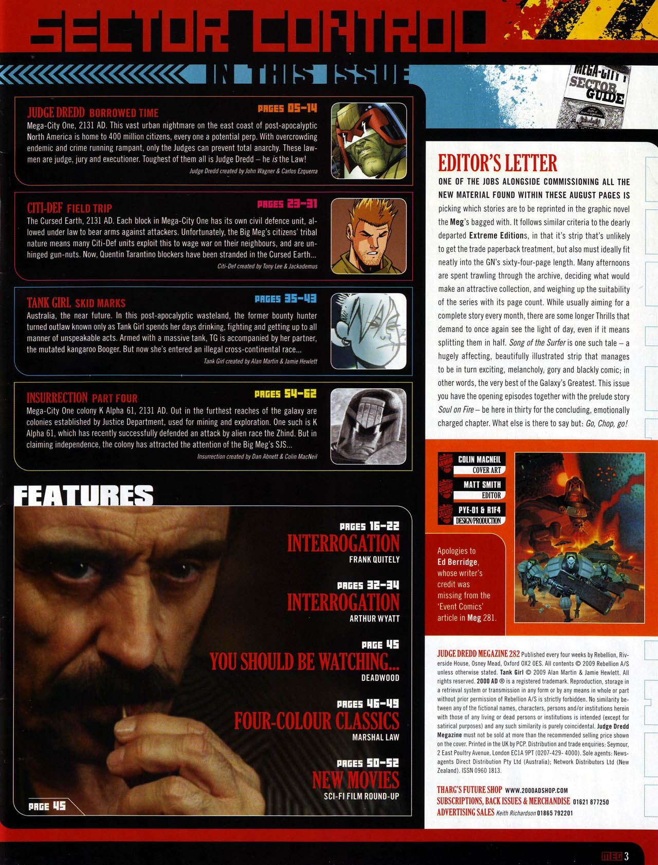 Read online Judge Dredd Megazine (Vol. 5) comic -  Issue #282 - 3