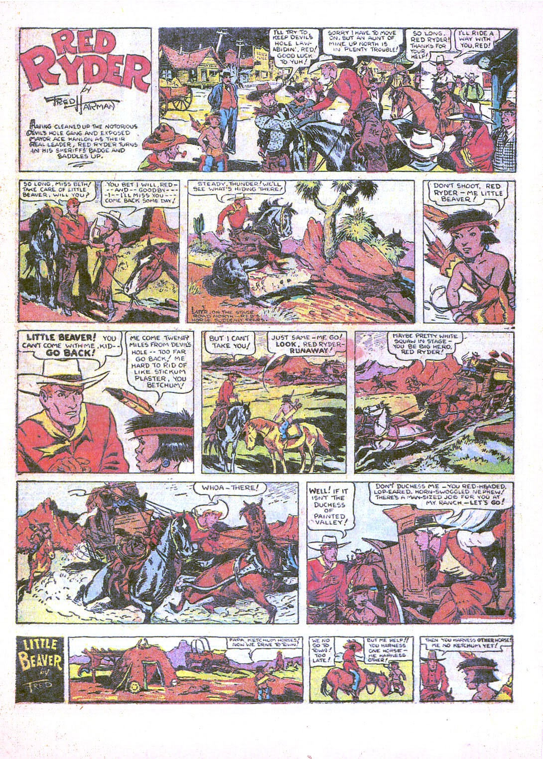 Read online Red Ryder Comics comic -  Issue # Full - 18