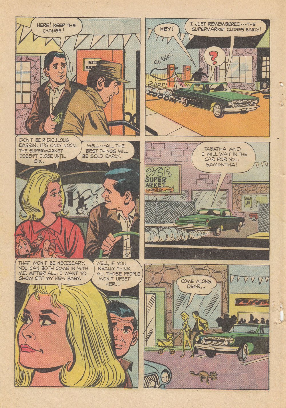 Read online Bewitched comic -  Issue #6 - 16