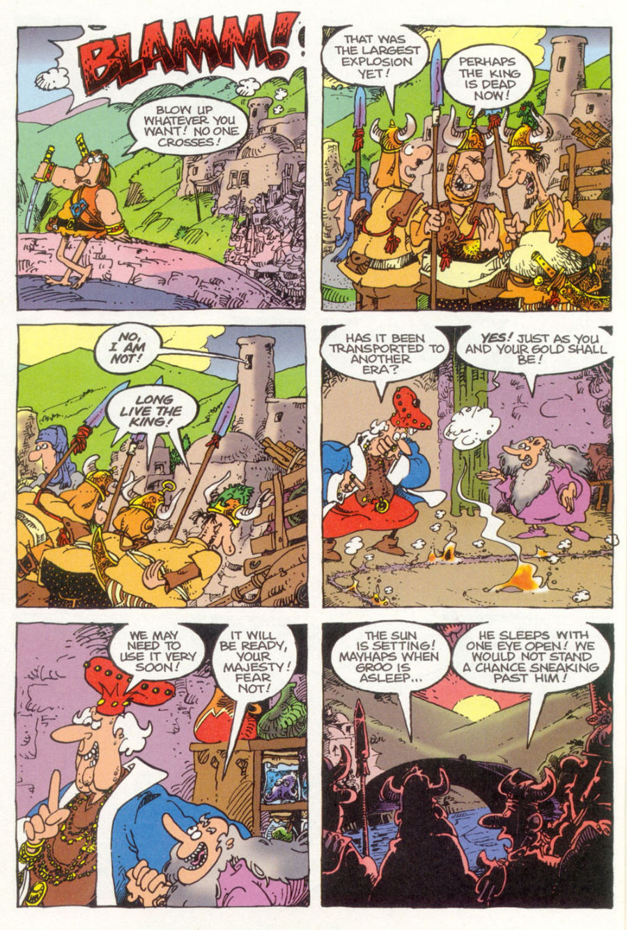 Read online Sergio Aragonés' Groo And Rufferto comic -  Issue #3 - 12
