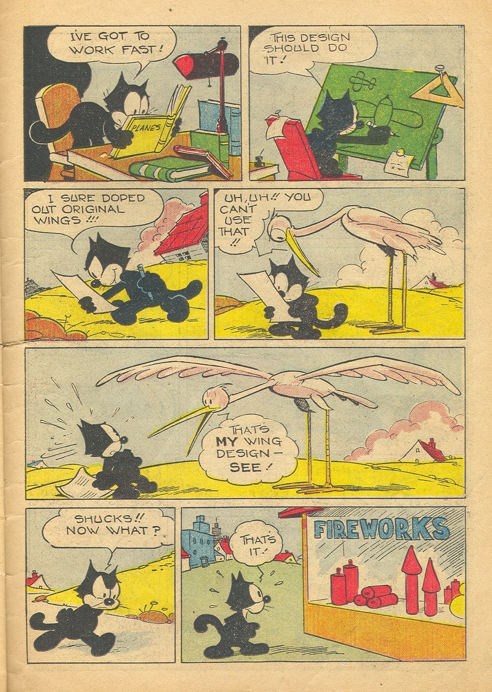 Read online Felix the Cat (1948) comic -  Issue #6 - 35