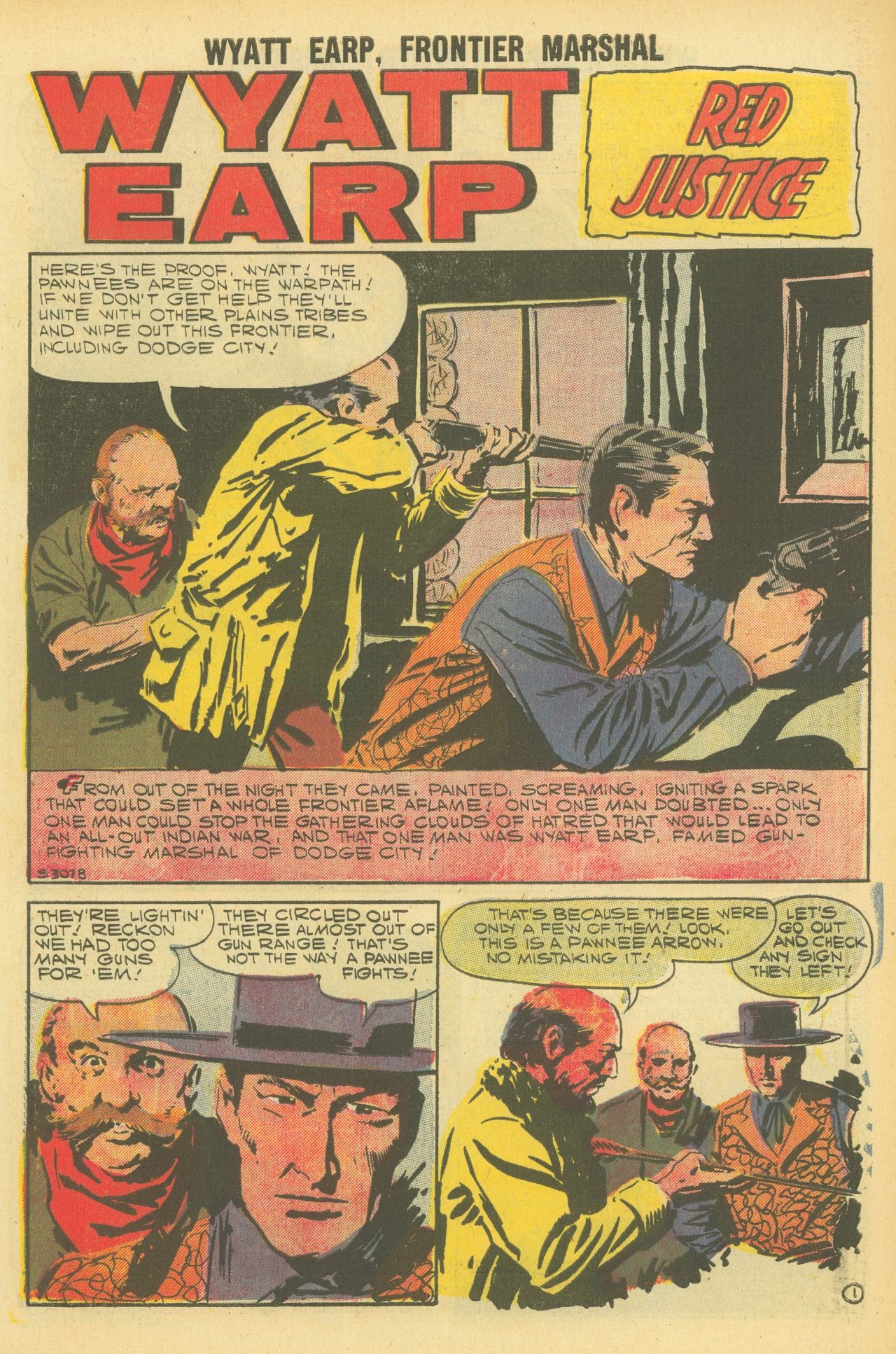 Read online Wyatt Earp Frontier Marshal comic -  Issue #20 - 59