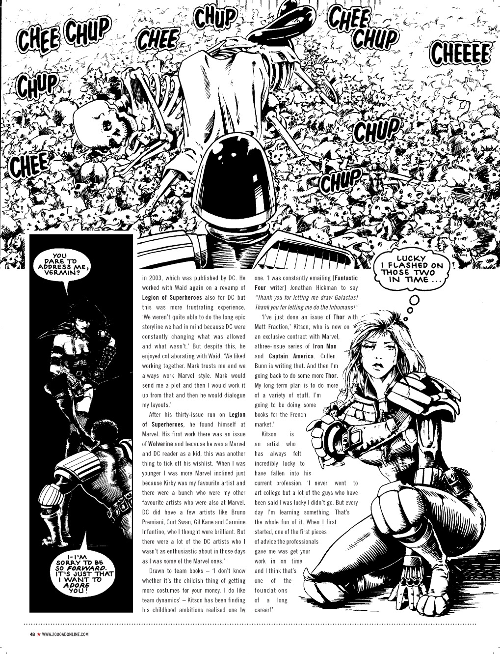 Read online Judge Dredd Megazine (Vol. 5) comic -  Issue #327 - 48