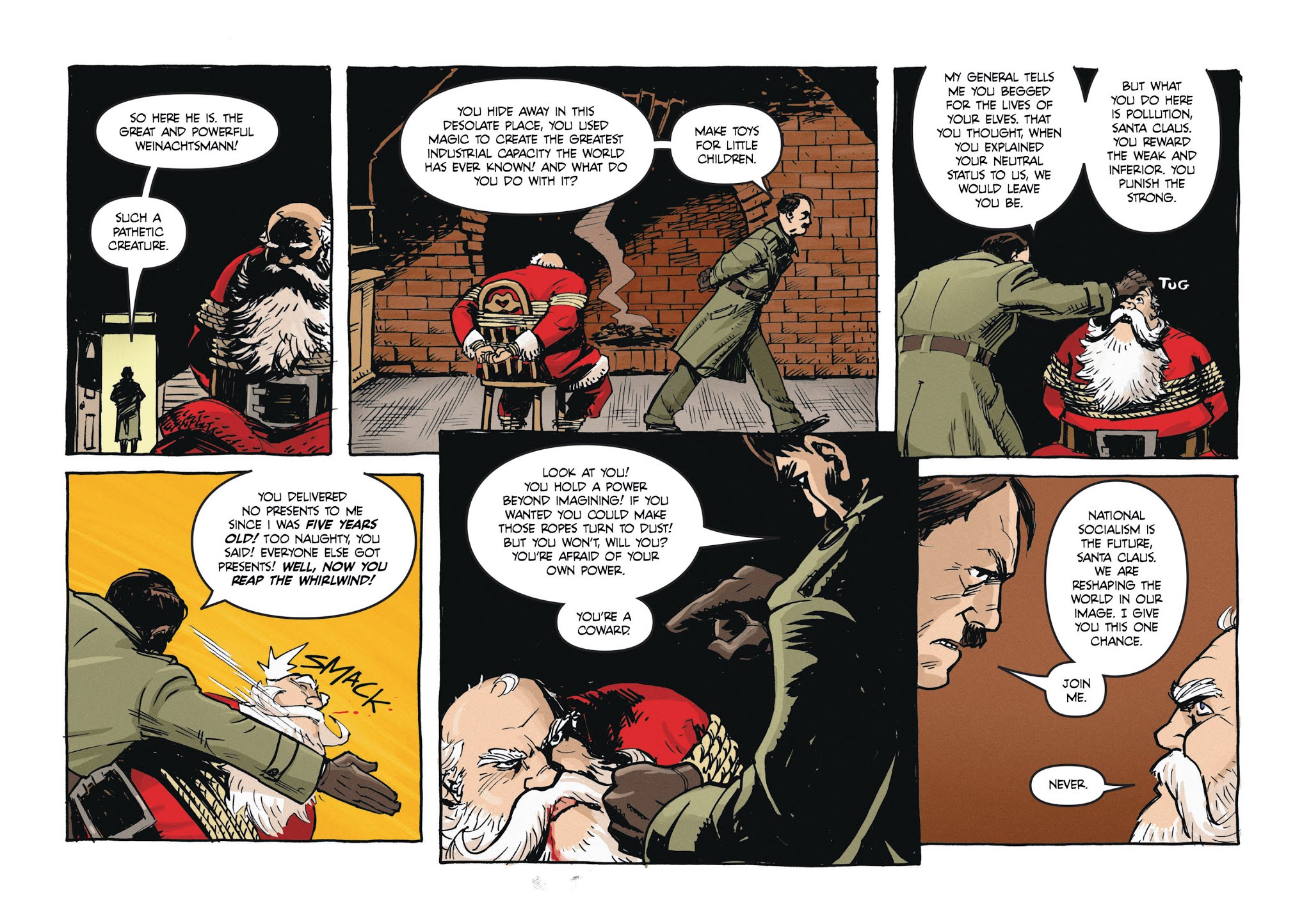 Read online Santa Claus vs. The Nazis comic -  Issue # TPB - 27